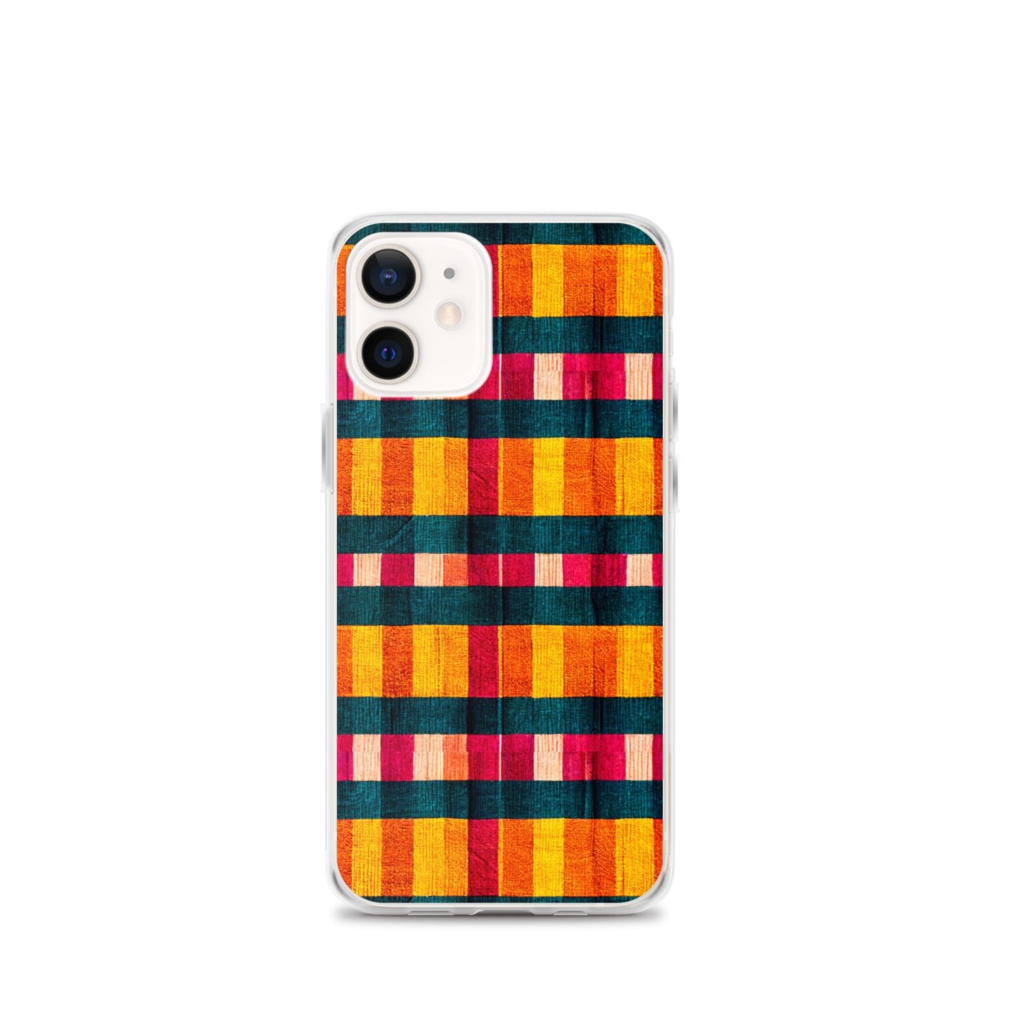 Tropical Fiesta Plaid Clear Case for iPhone®