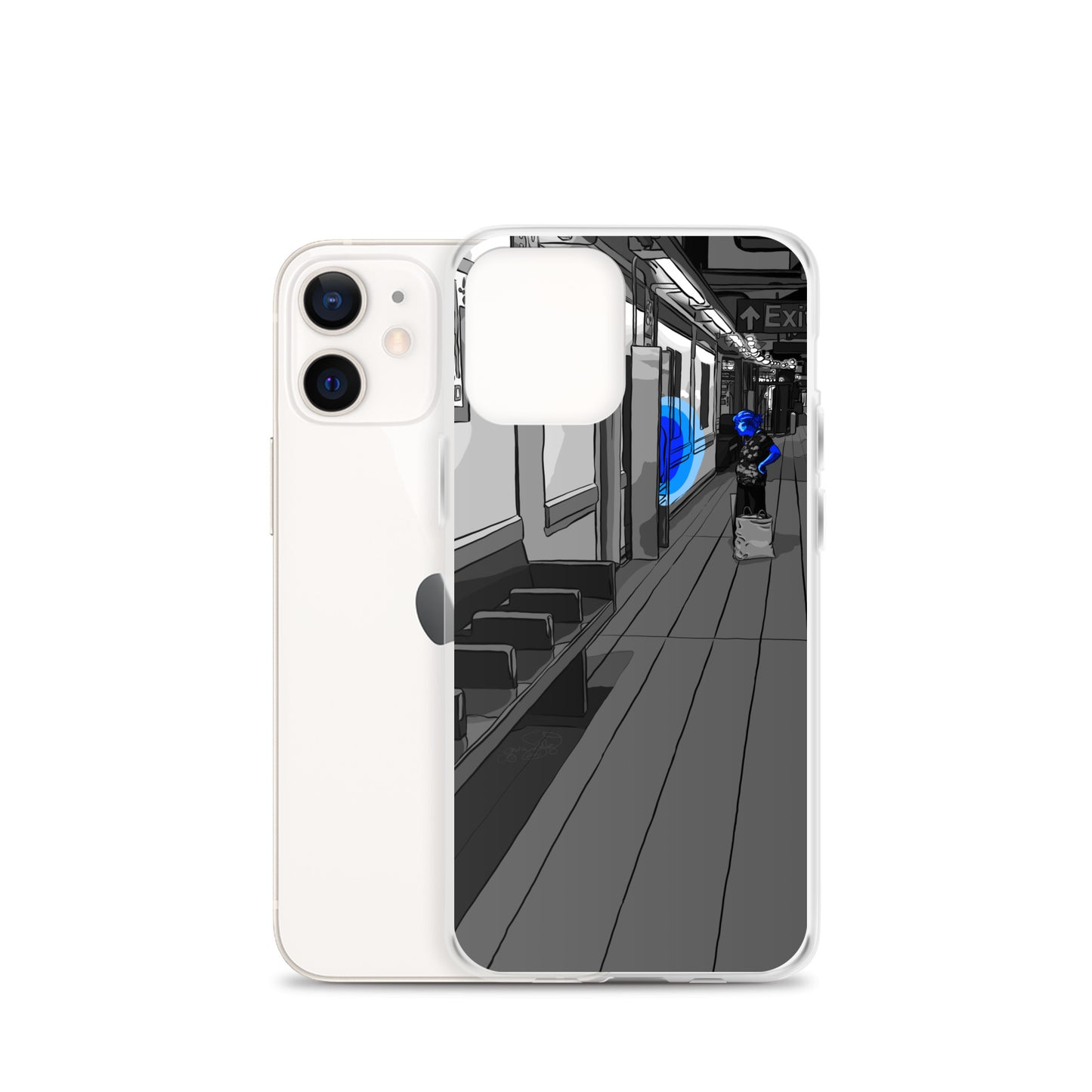 Columbus Circle Subway NYC Clear Case for iPhone®