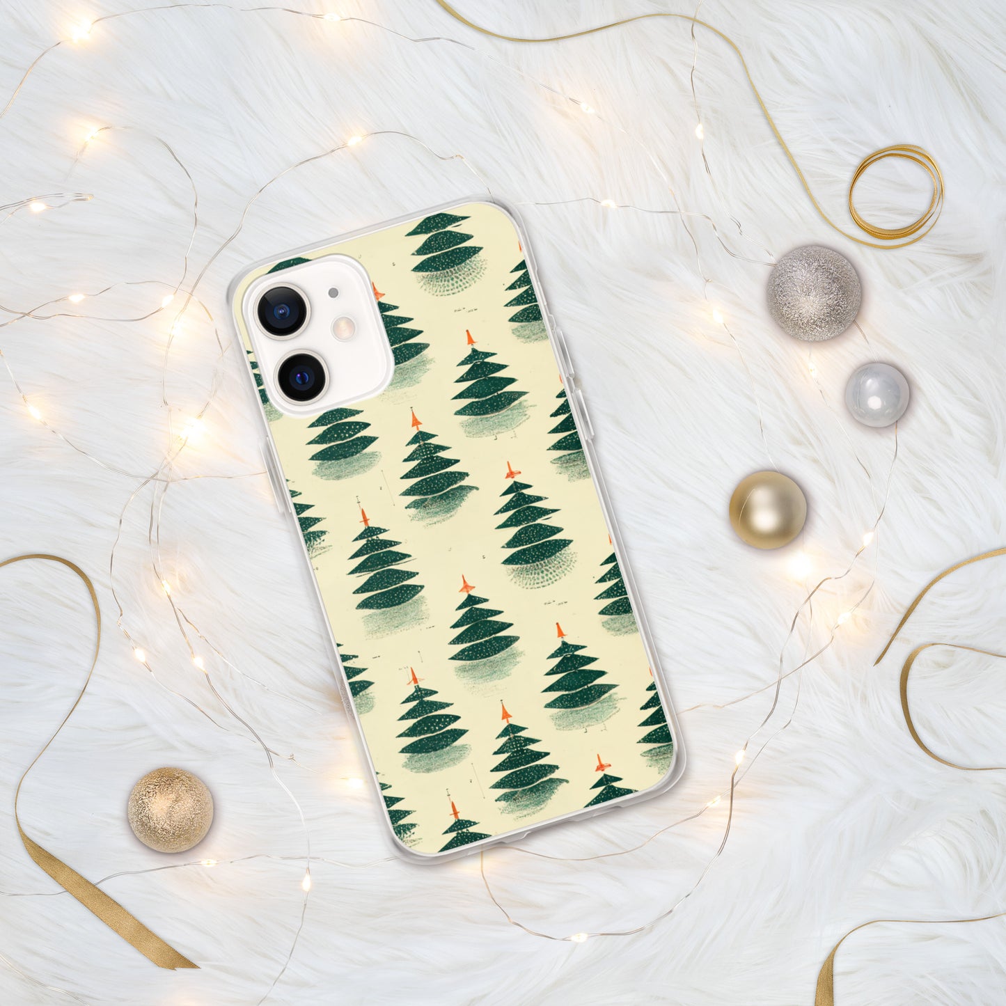 Merry Pine Parade Clear Case for iPhone®