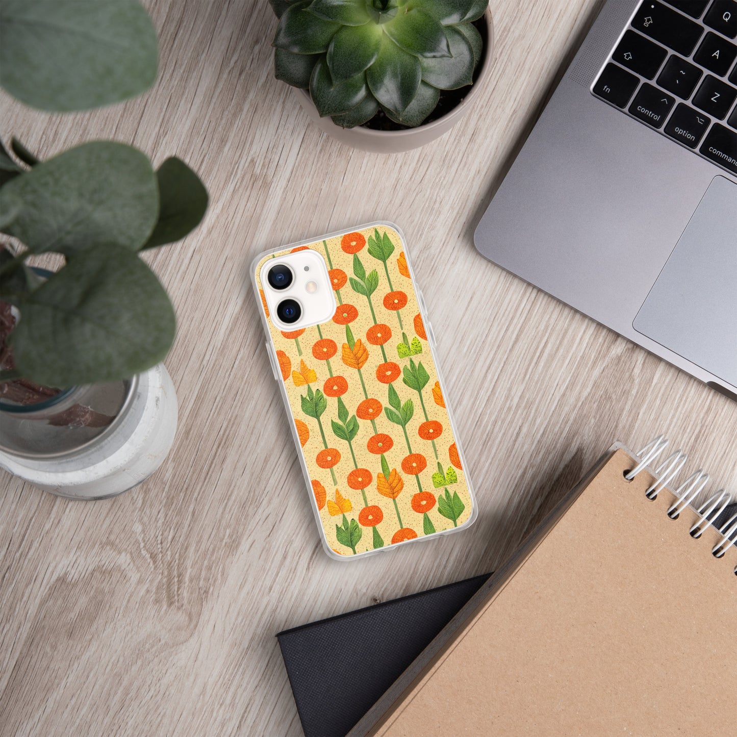 70’s Floral Fiesta Clear Case for iPhone®