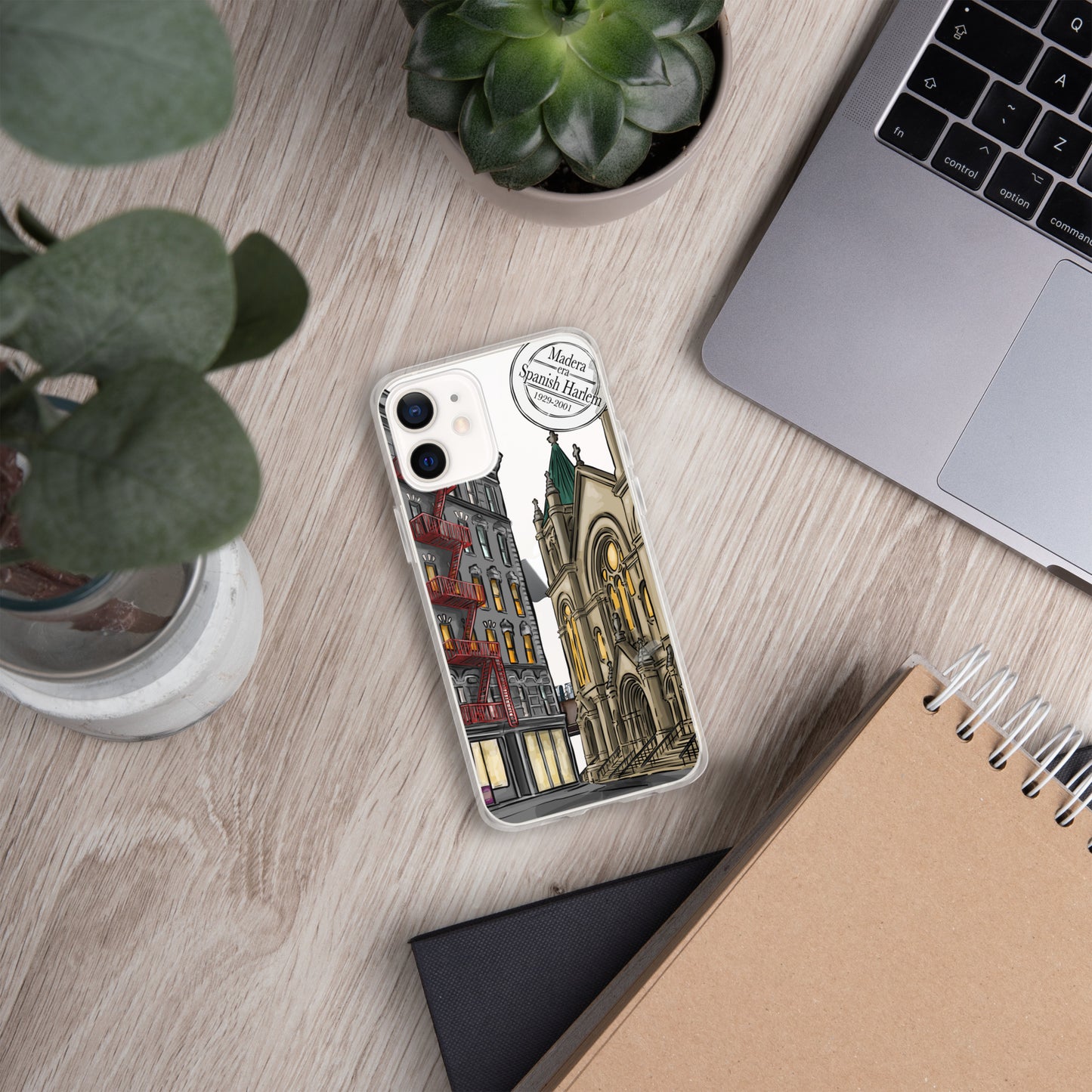 Madera Era Spanish Harlem Clear Case for iPhone®