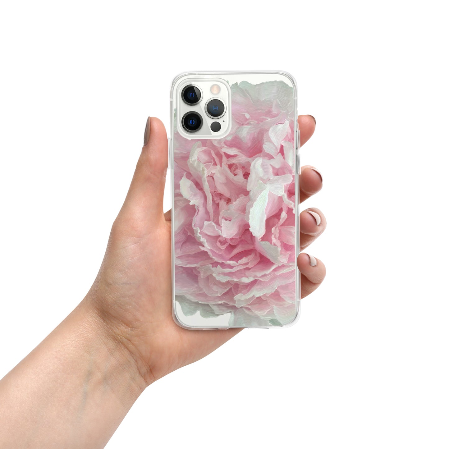 Cloey’s Peony on Clear Case for iPhone®