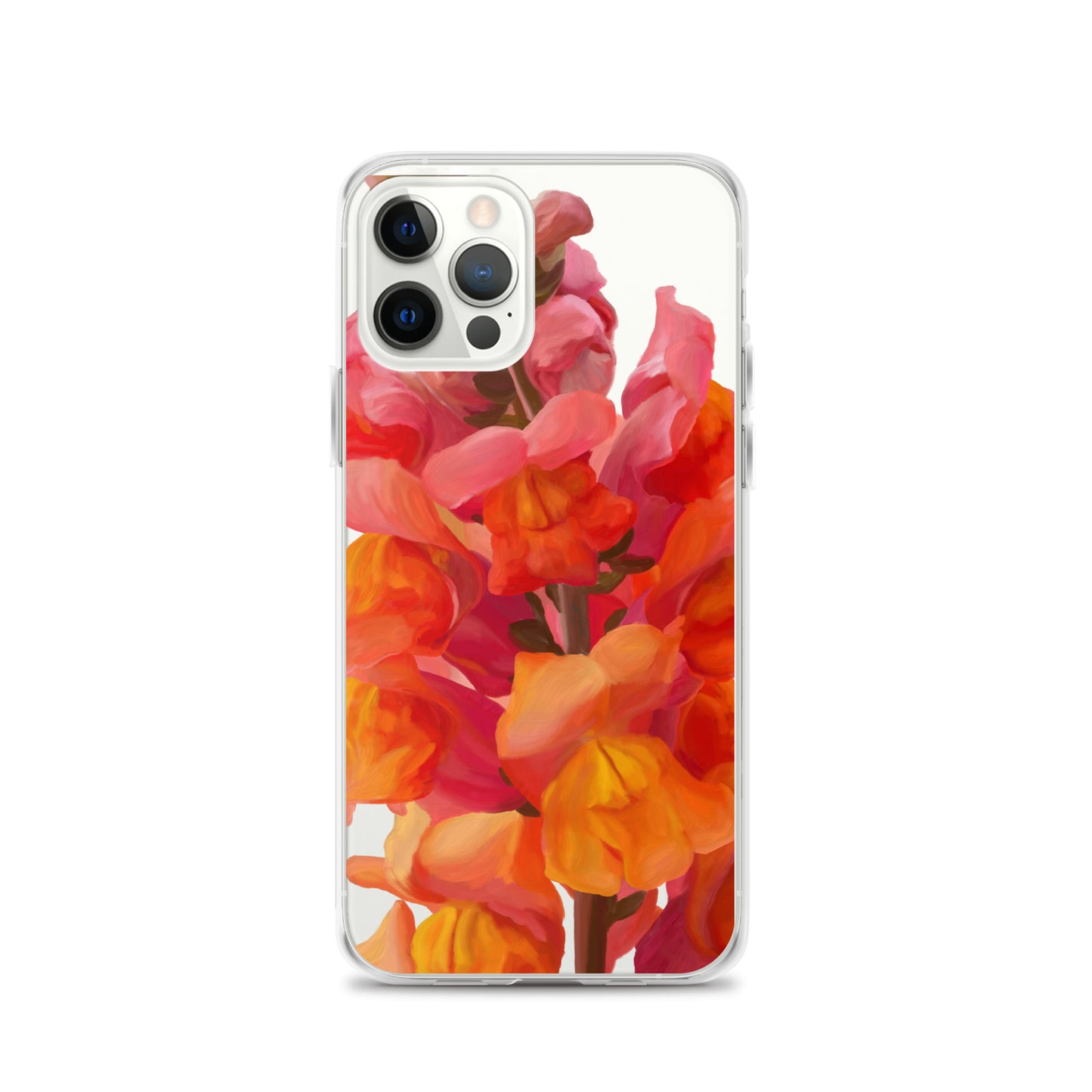 Mark’s Orange Snapdragon on Clear Case for iPhone®