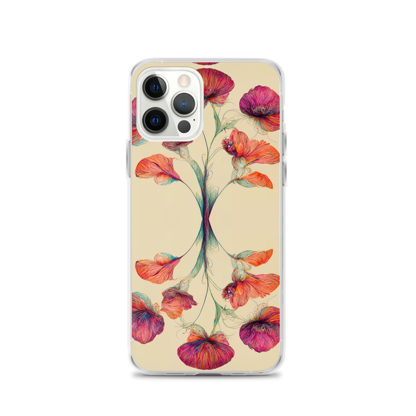 Nouveau Flowers on Clear Case for iPhone®