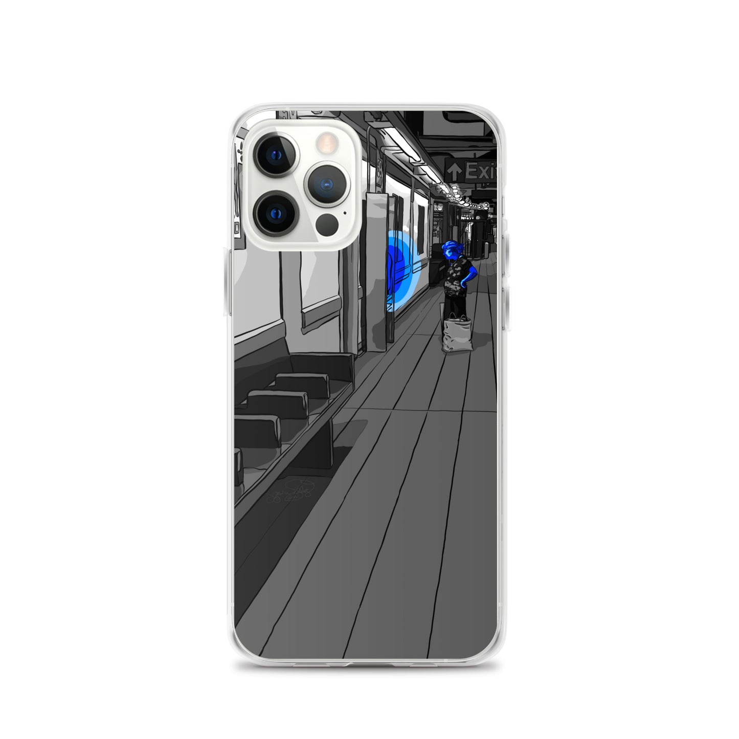 Columbus Circle Subway NYC Clear Case for iPhone®