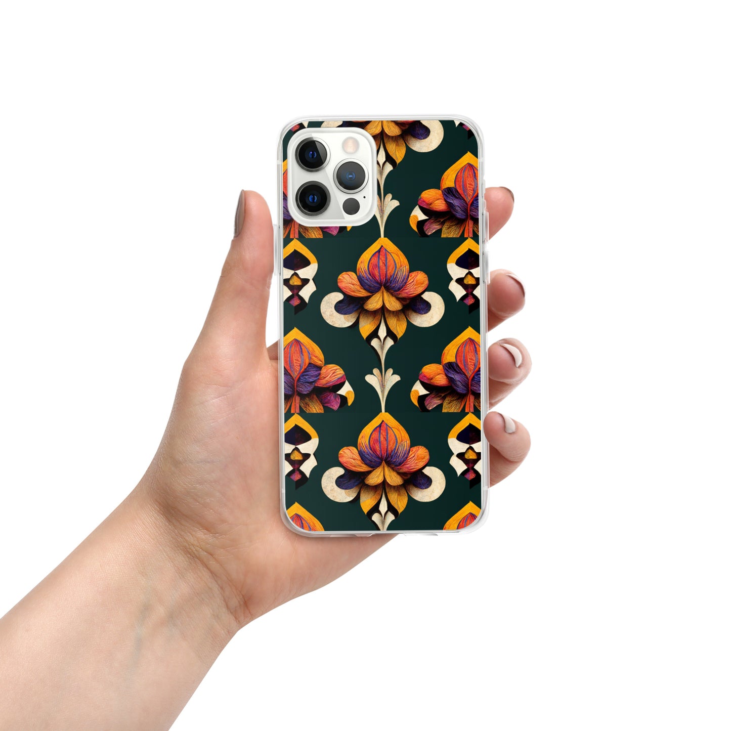 Taza’s Radiant Petals Clear Case for iPhone®