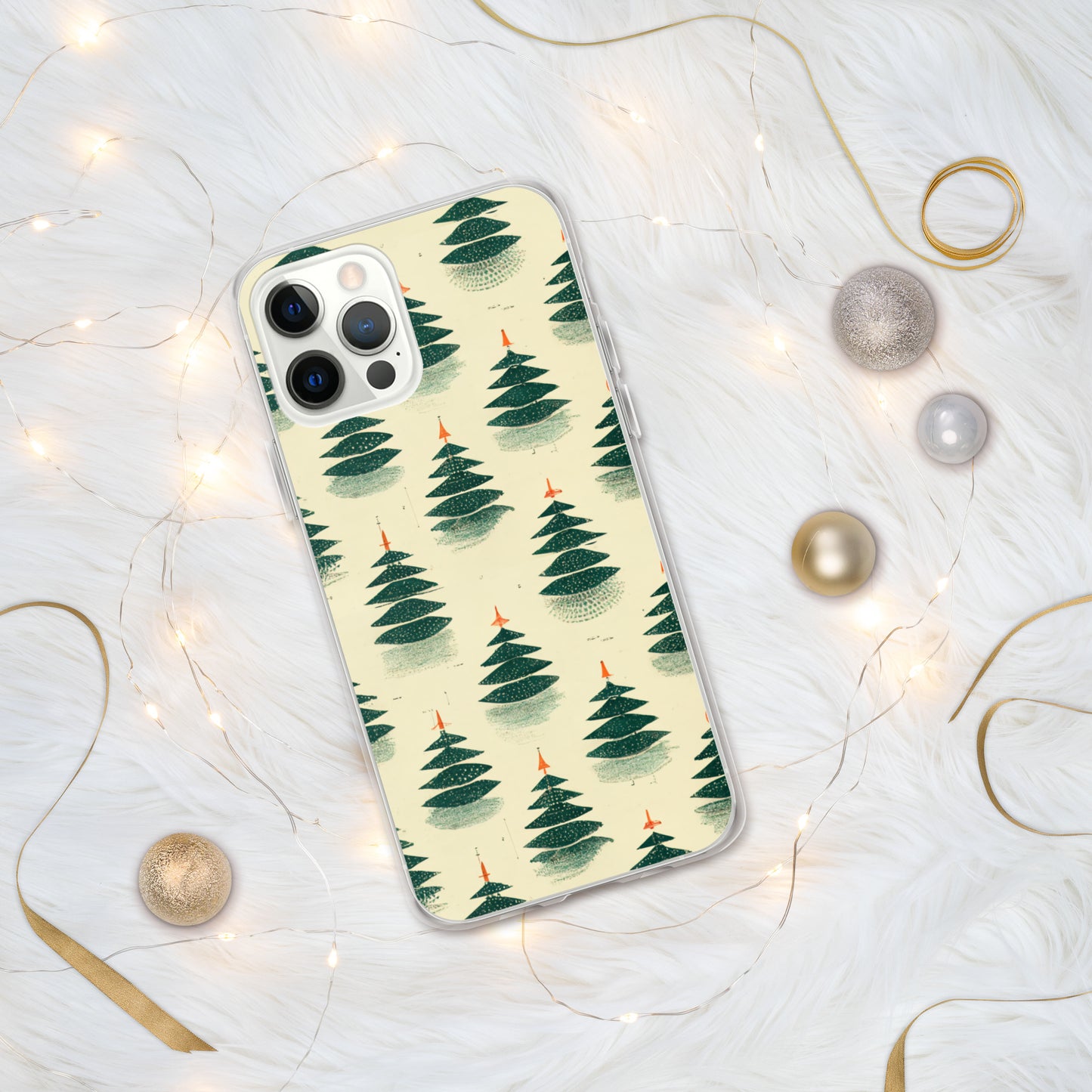 Merry Pine Parade Clear Case for iPhone®