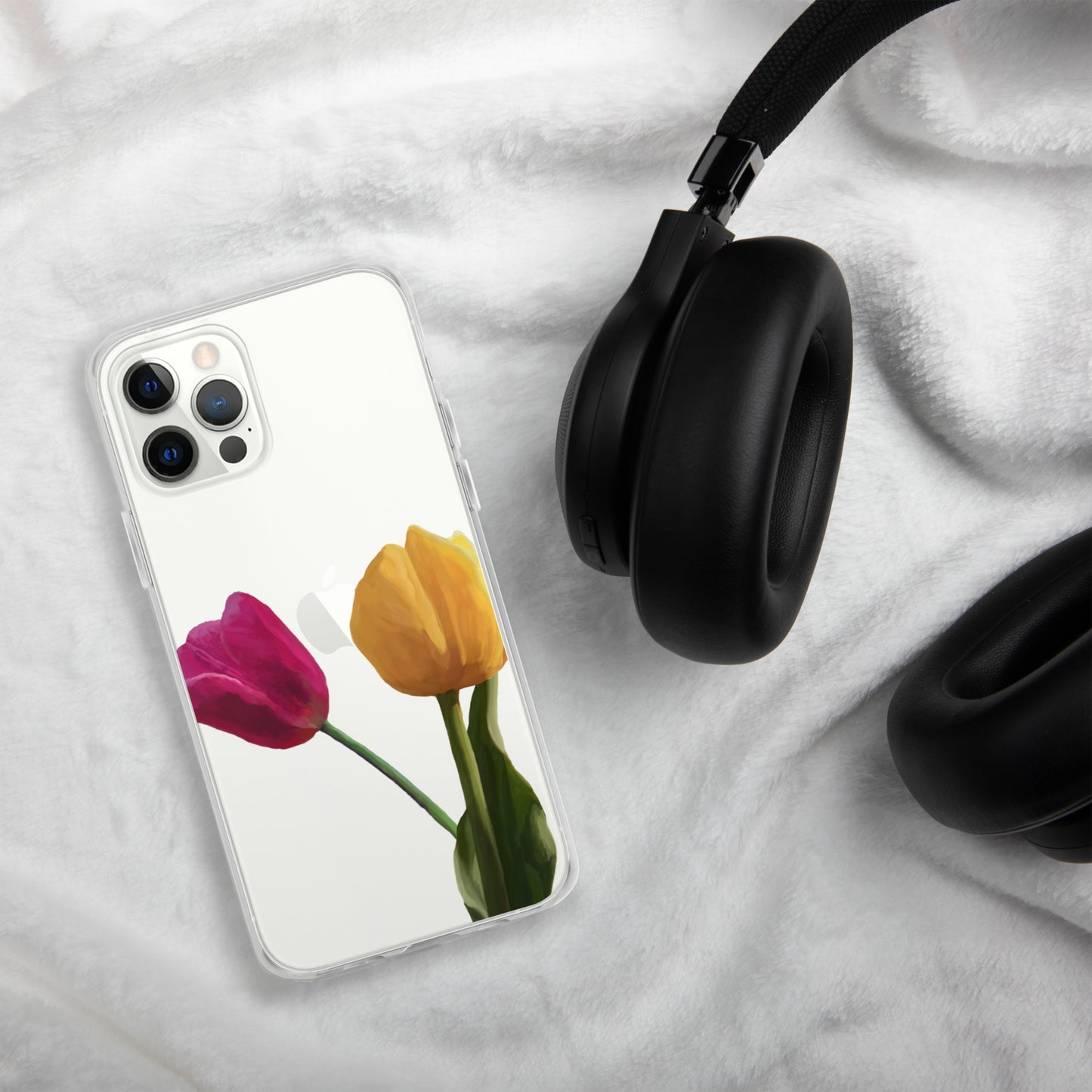 Jermita’s Tulips Clear Case for iPhone®