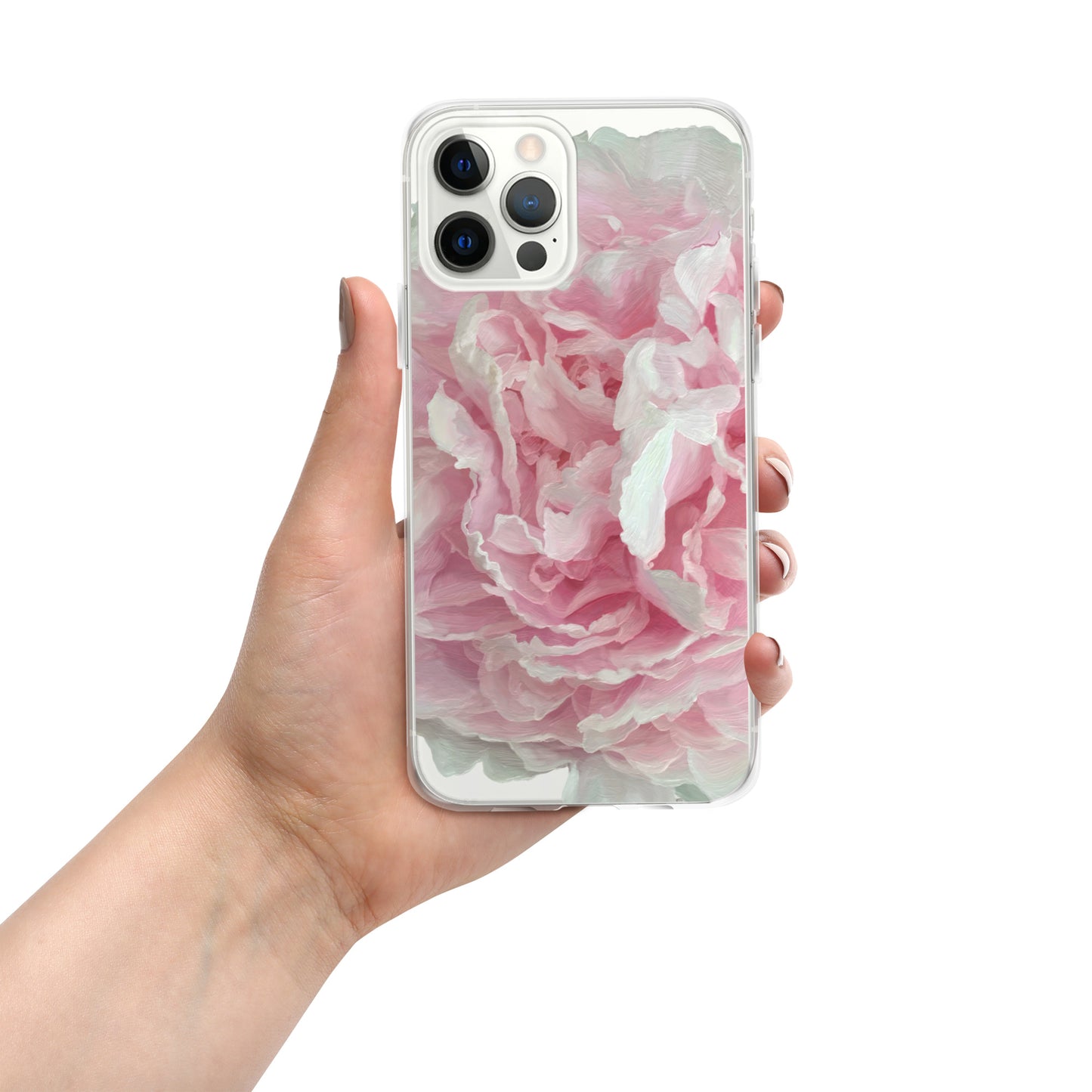 Cloey’s Peony on Clear Case for iPhone®