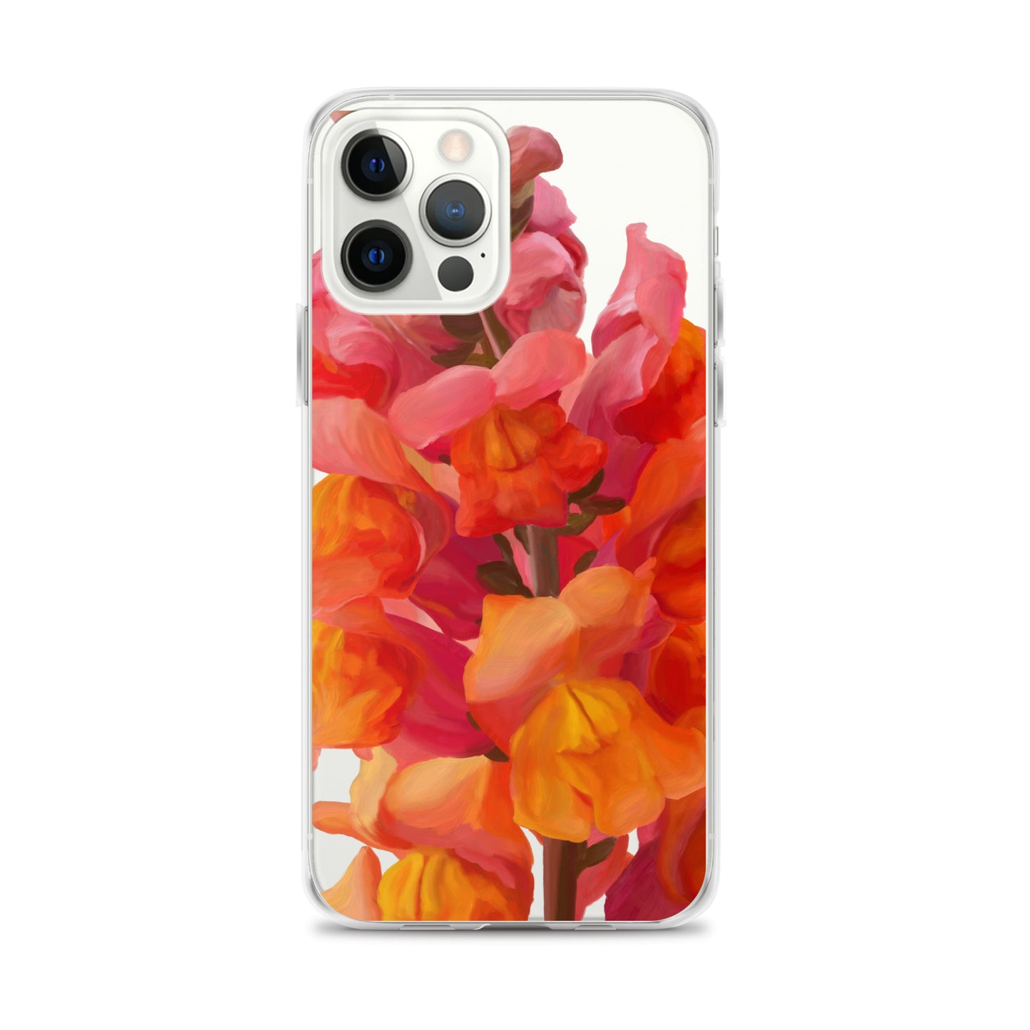 Mark’s Orange Snapdragon on Clear Case for iPhone®