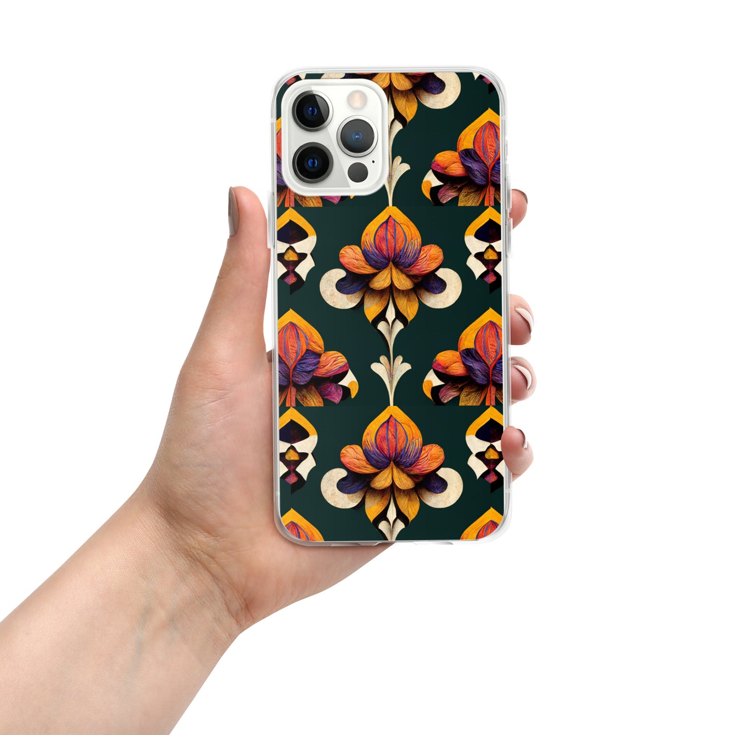 Taza’s Radiant Petals Clear Case for iPhone®