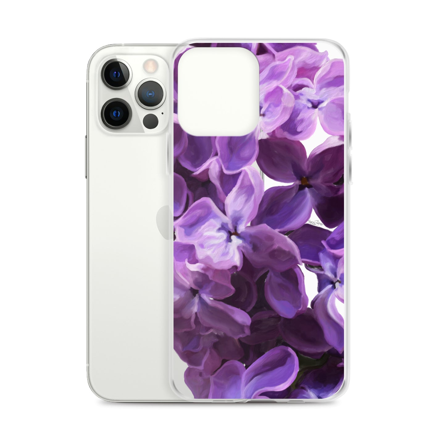 Jimmy’s Lilac on Clear Case for iPhone®