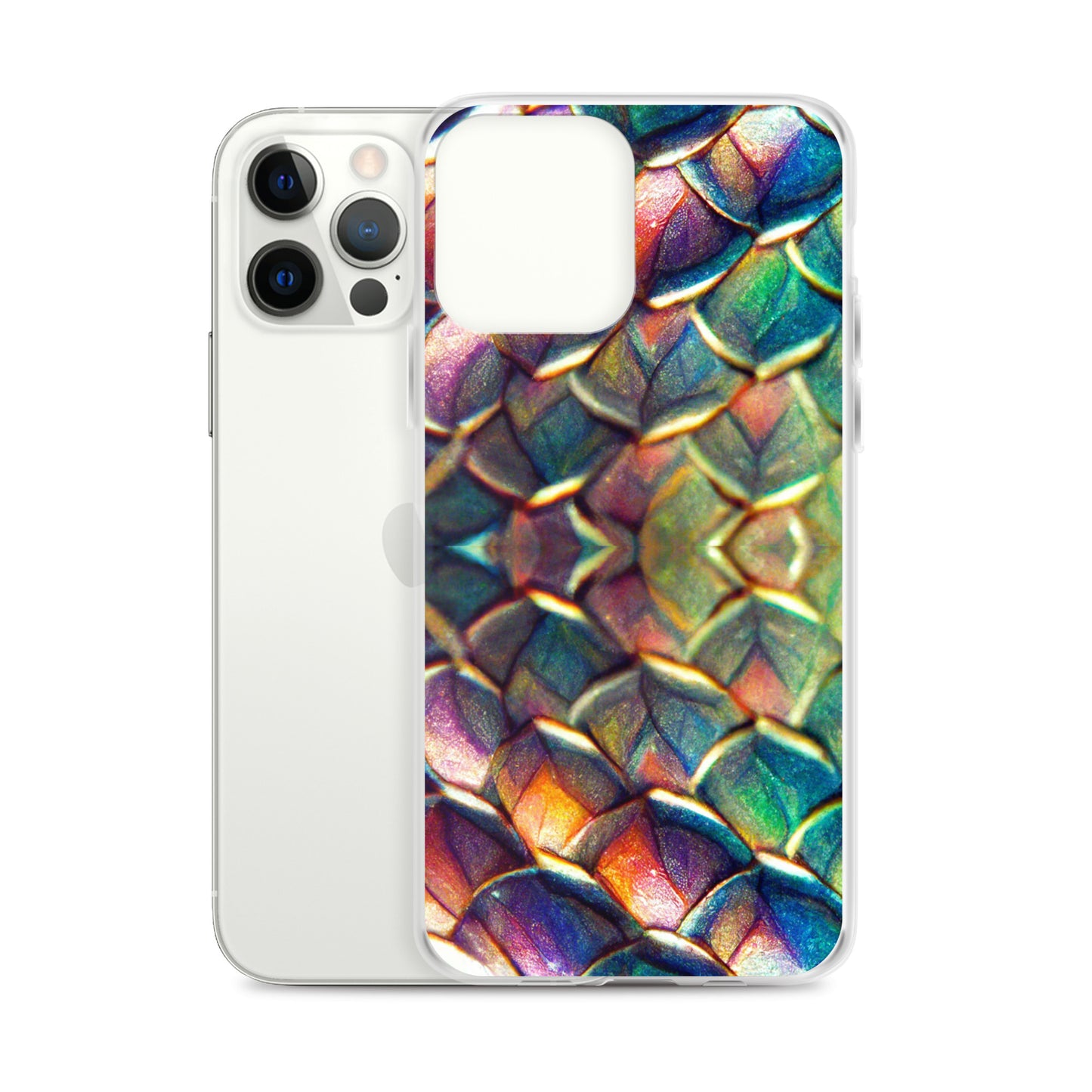 Margonithia, the Glittering Rainbow Sovereign on Clear Case for iPhone®