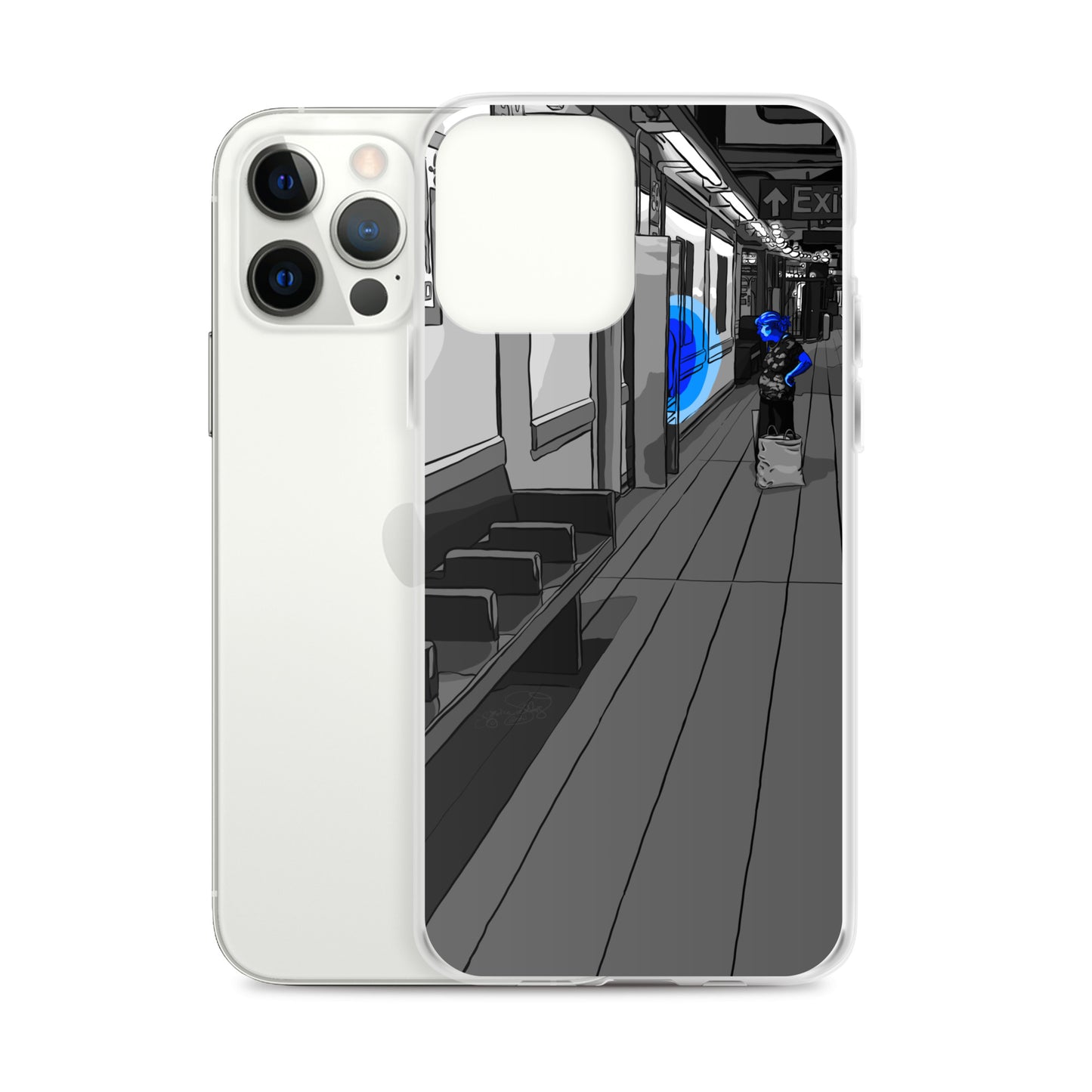 Columbus Circle Subway NYC Clear Case for iPhone®