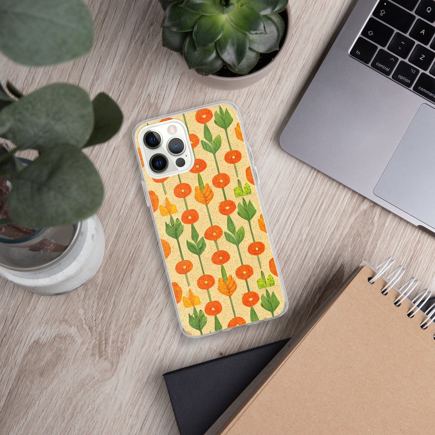 70’s Floral Fiesta Clear Case for iPhone®