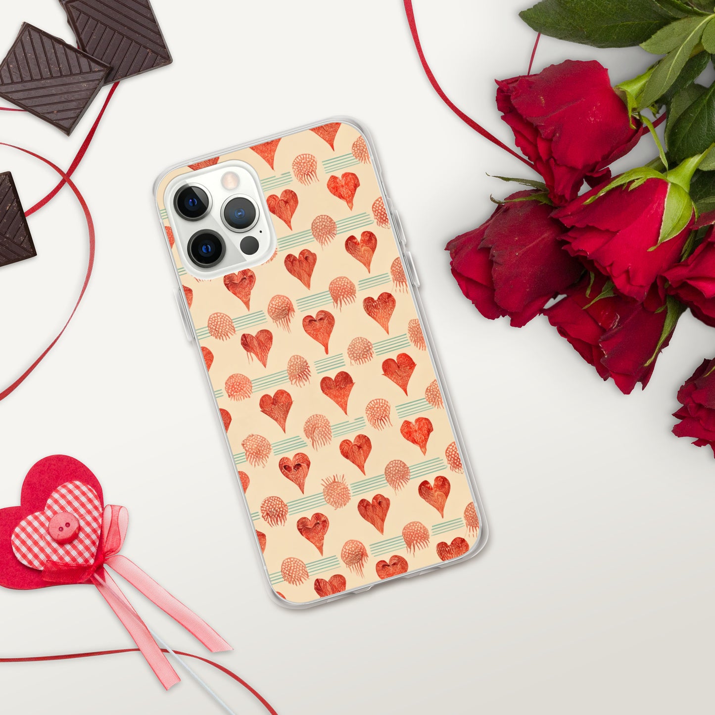 Loves Prints Clear Case for iPhone®