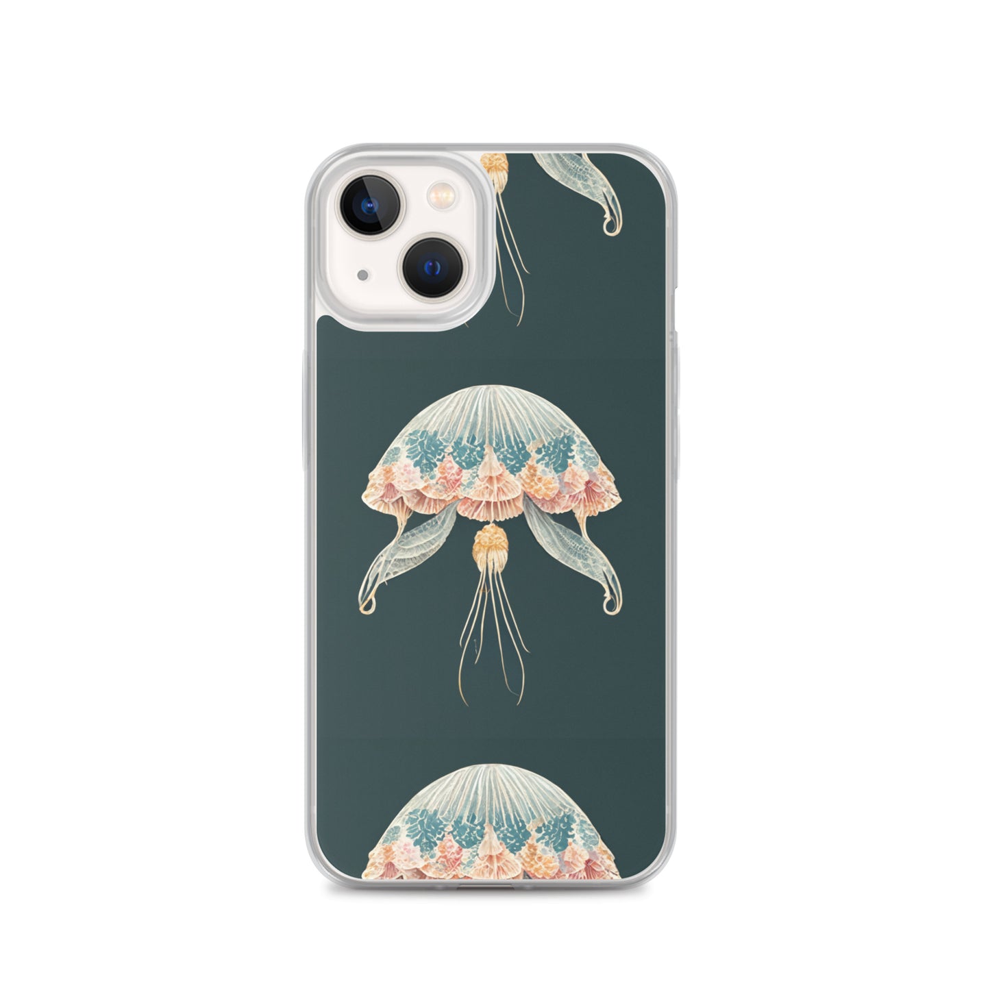 Aquatic Elegance Clear Case for iPhone®