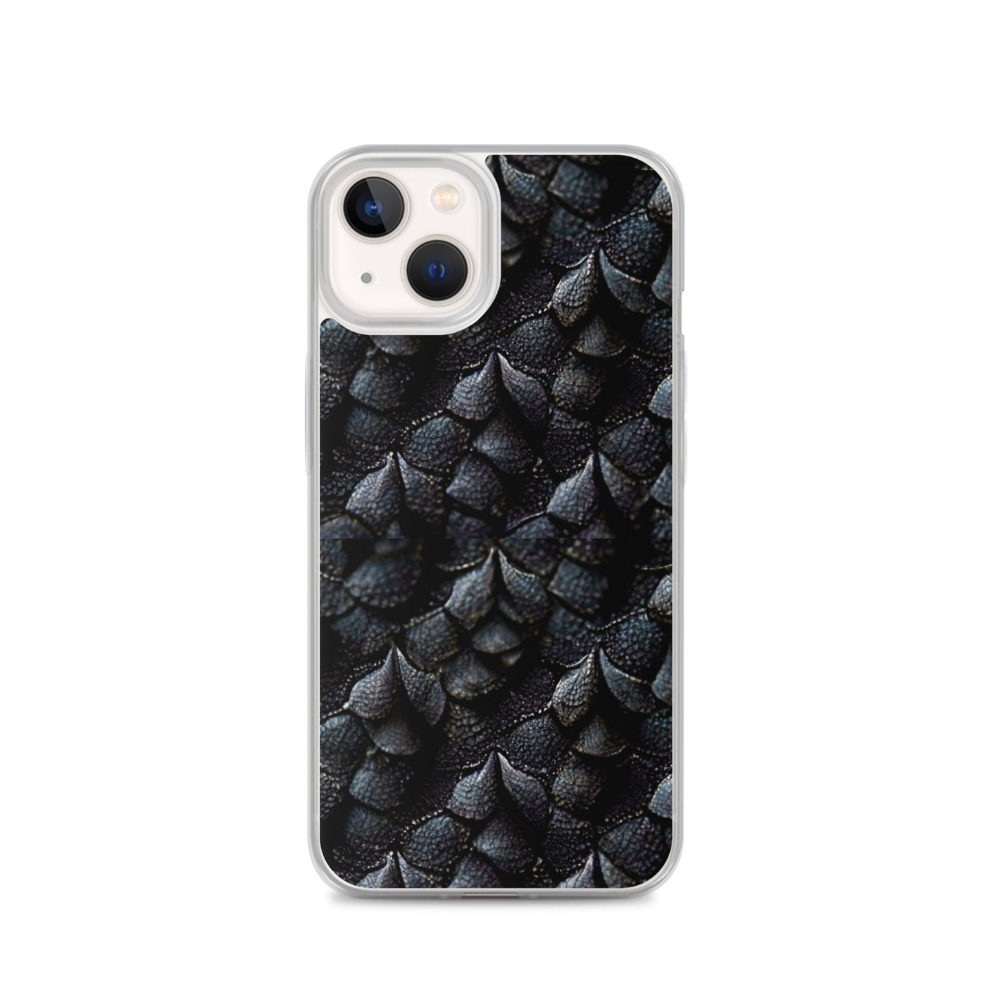 Onyxxor, the Cliff Sentinel Dragon on Clear Case for iPhone®