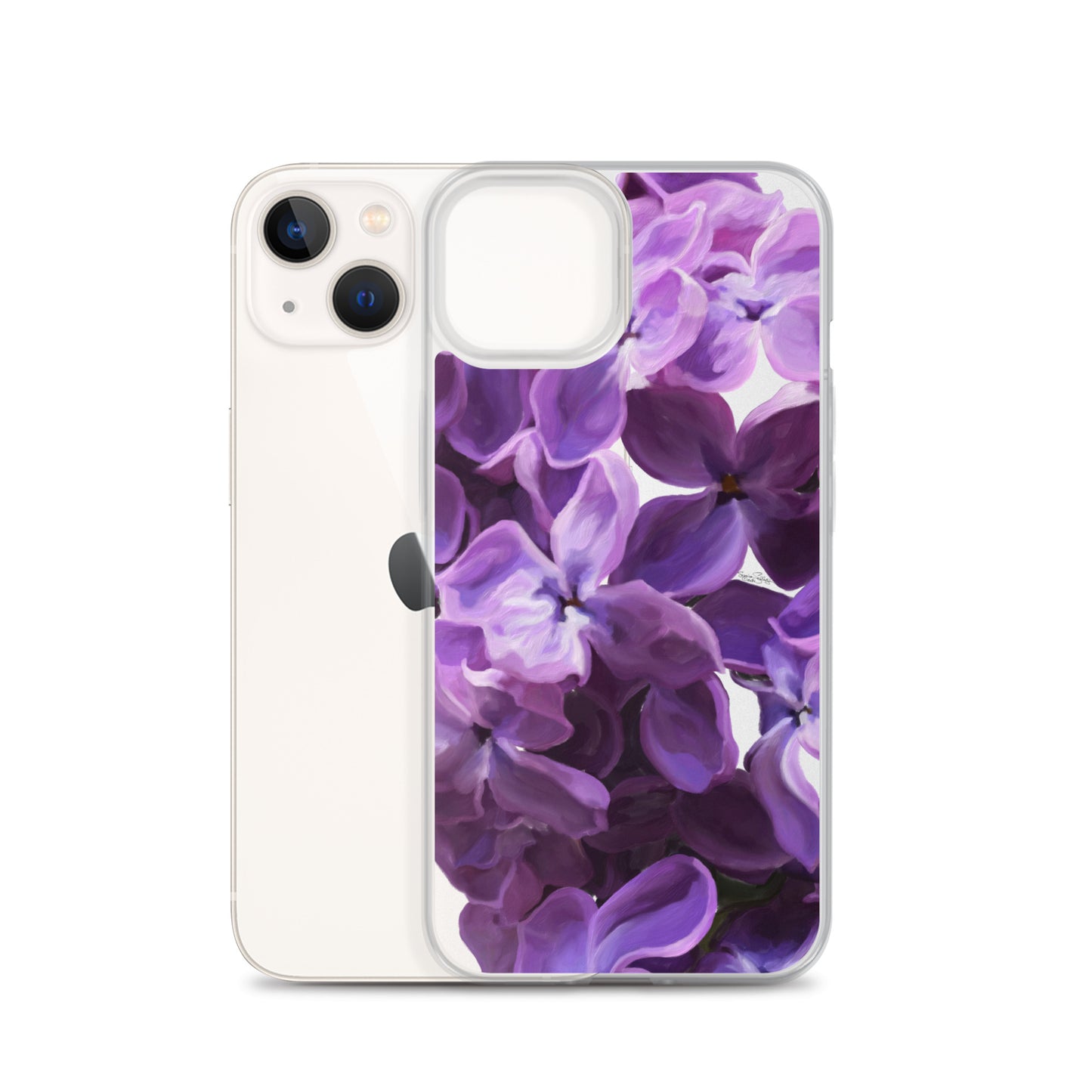 Jimmy’s Lilac on Clear Case for iPhone®