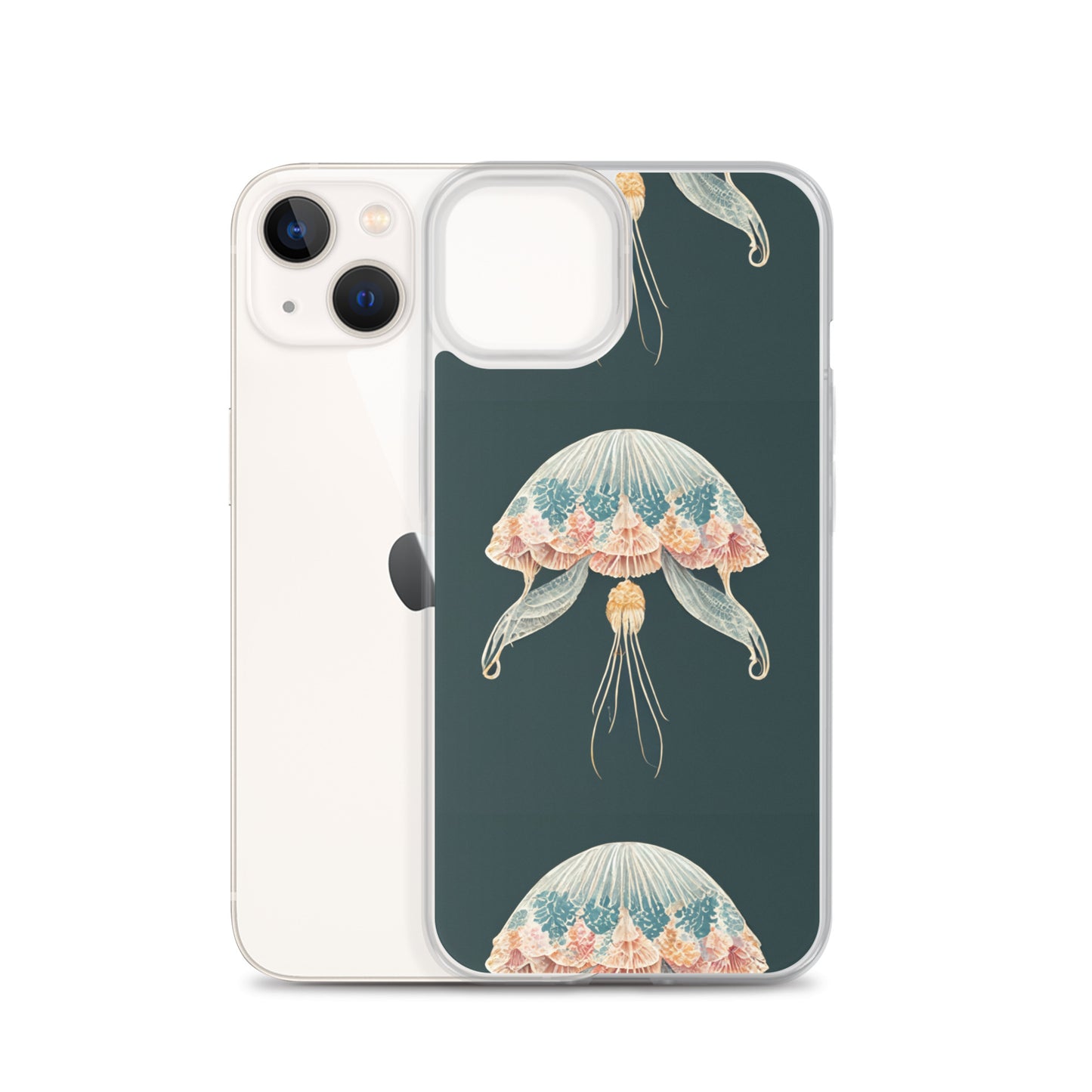 Aquatic Elegance Clear Case for iPhone®