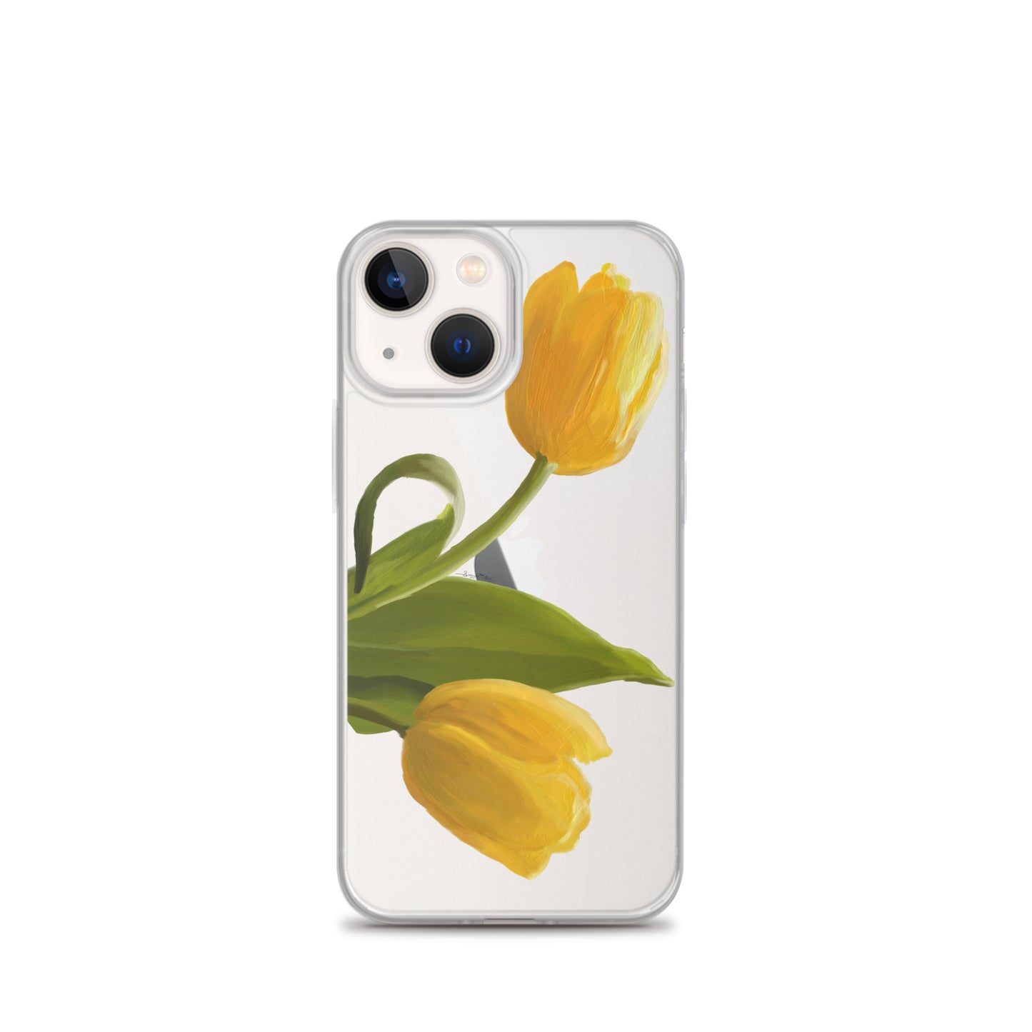 Sue’s Yellow Tulip Clear Case for iPhone®