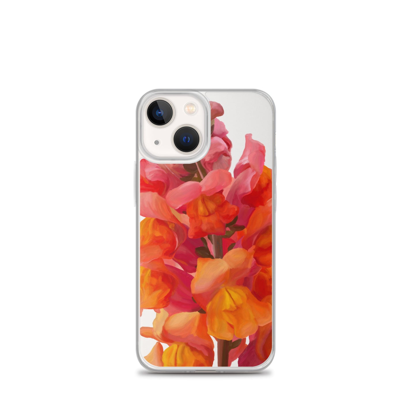 Mark’s Orange Snapdragon on Clear Case for iPhone®