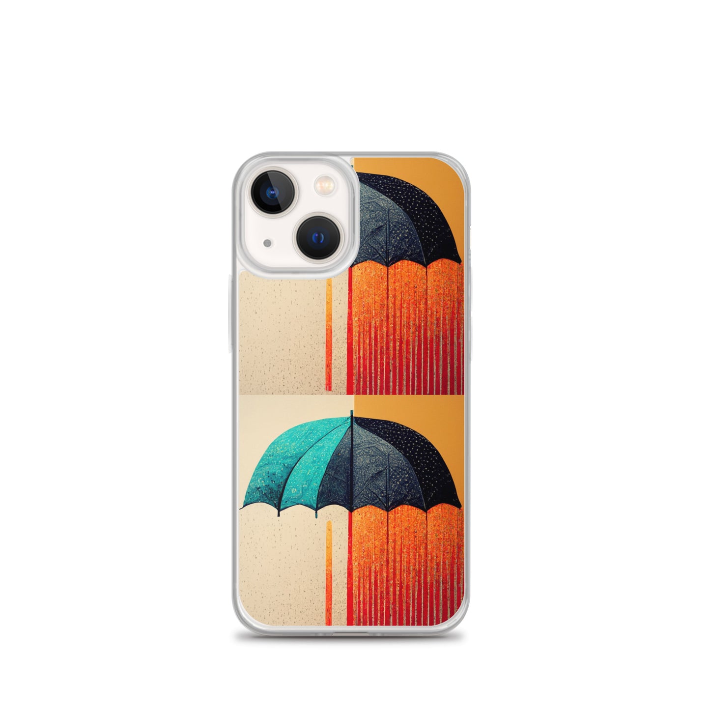 Colorful Coverings Clear Case for iPhone®