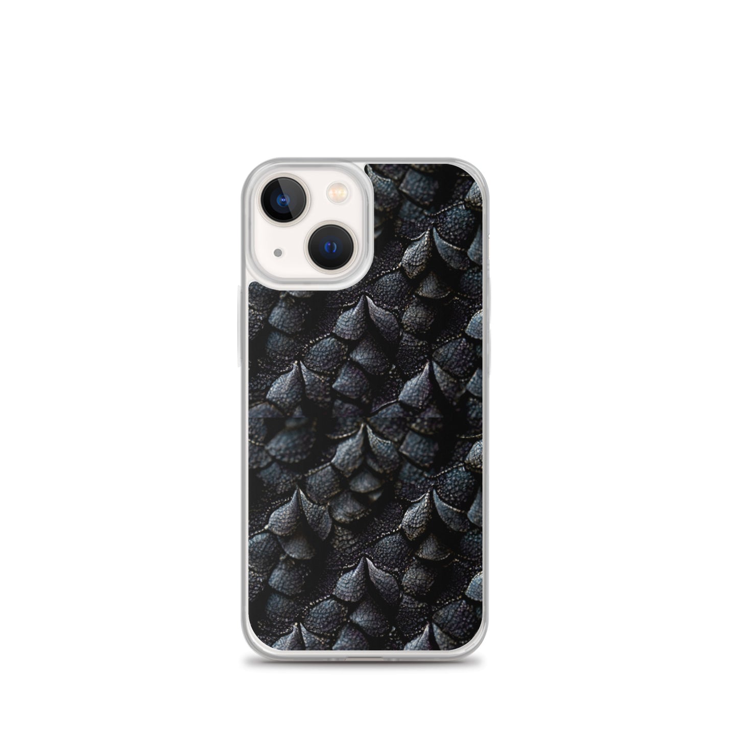 Onyxxor, the Cliff Sentinel Dragon on Clear Case for iPhone®