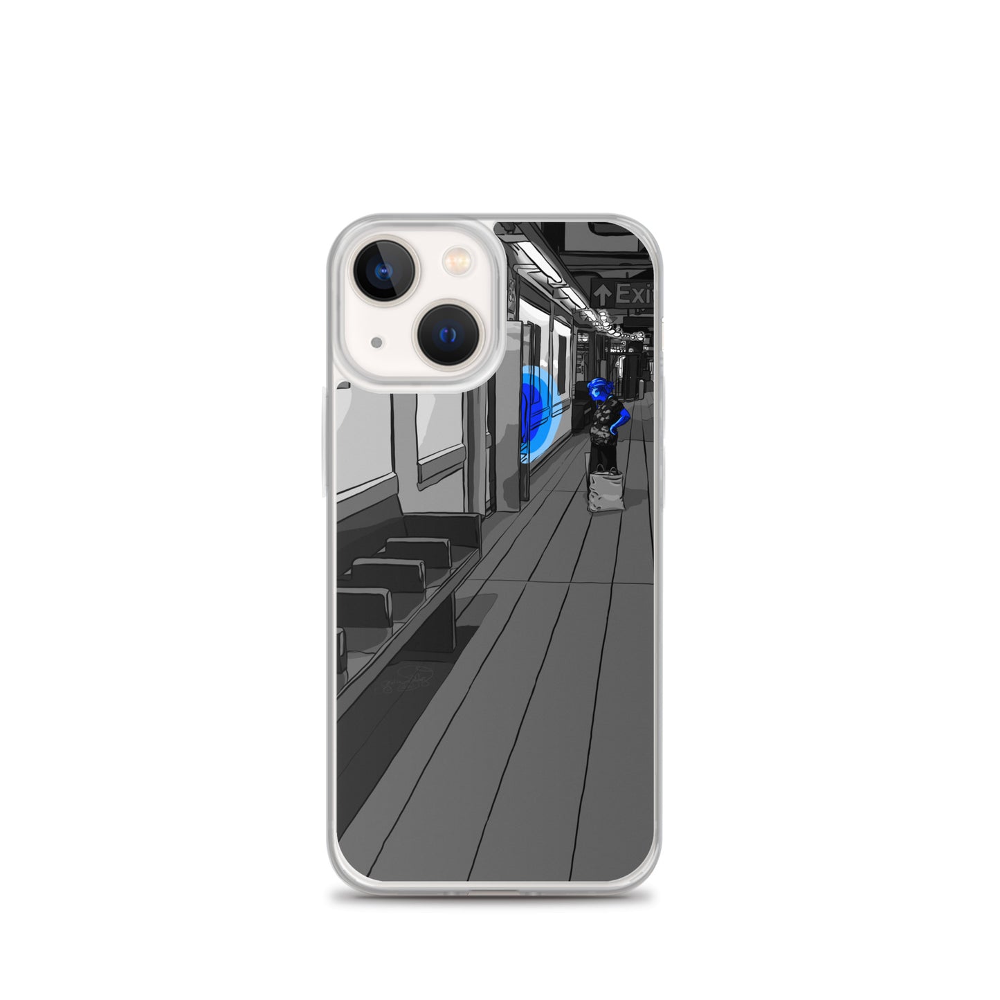 Columbus Circle Subway NYC Clear Case for iPhone®