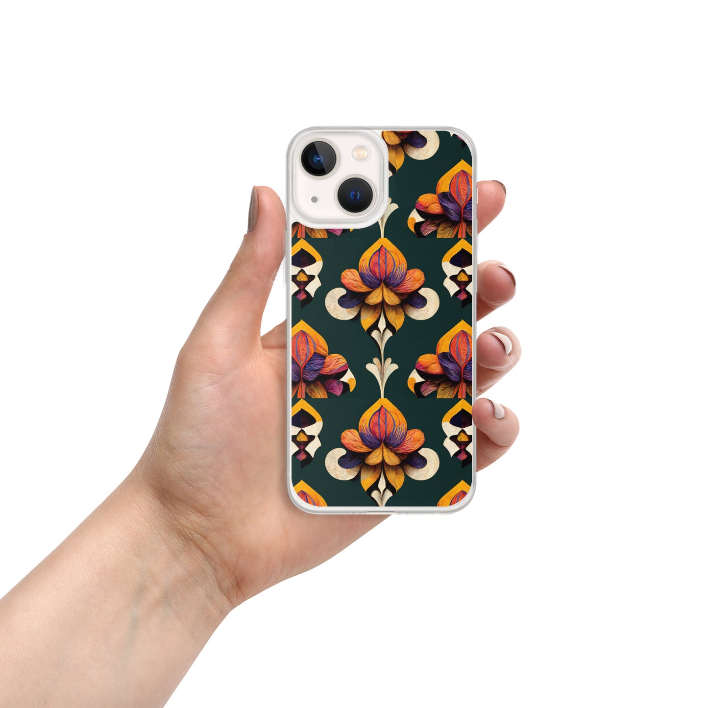 Taza’s Radiant Petals Clear Case for iPhone®