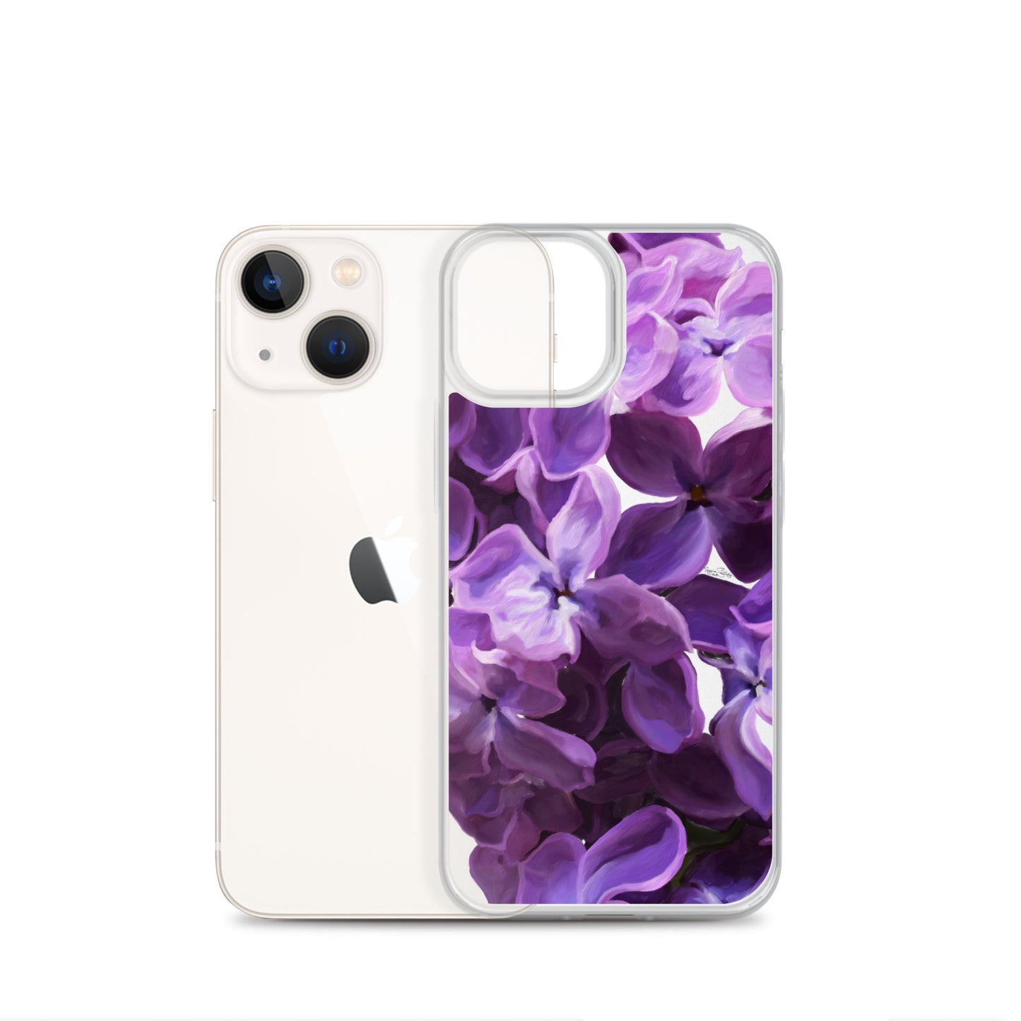 Jimmy’s Lilac on Clear Case for iPhone®