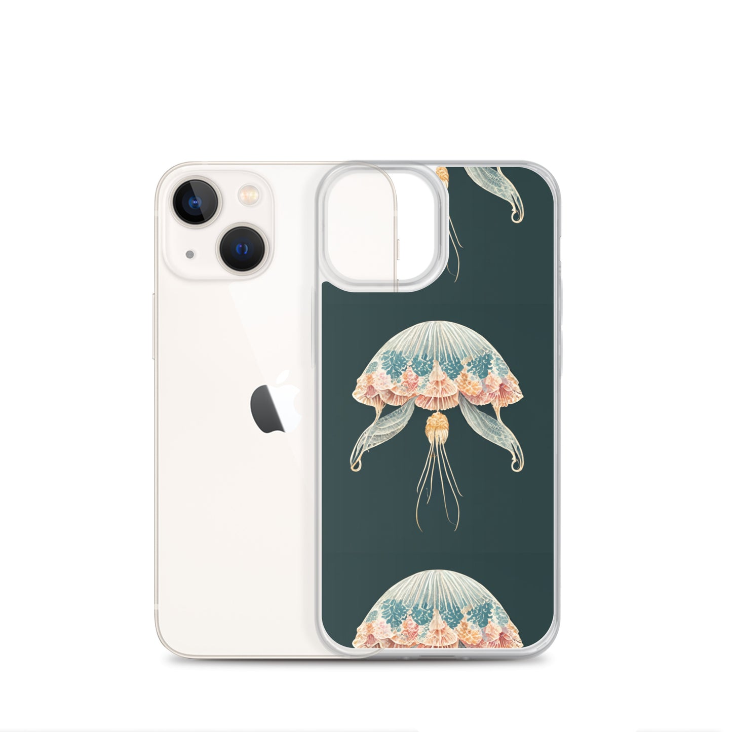 Aquatic Elegance Clear Case for iPhone®