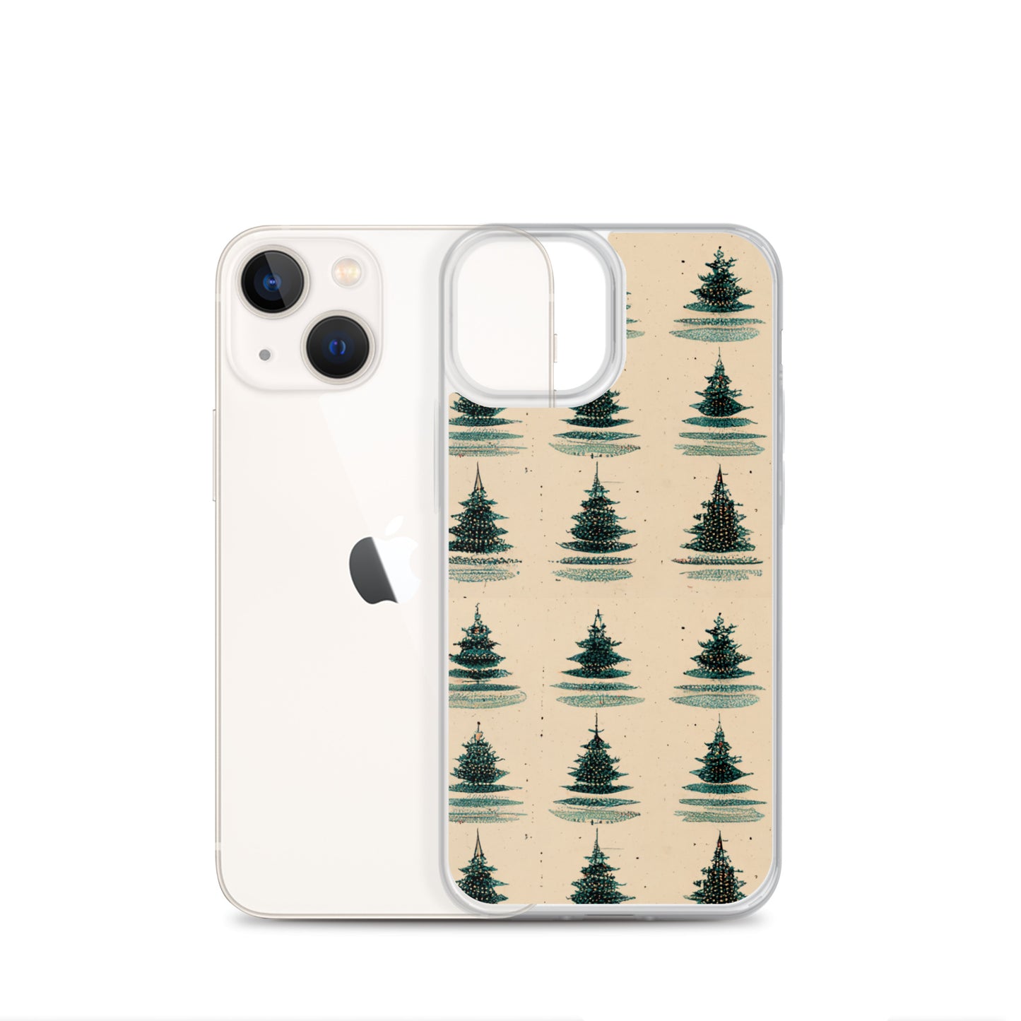 Yuletide Harmony Clear Case for iPhone®