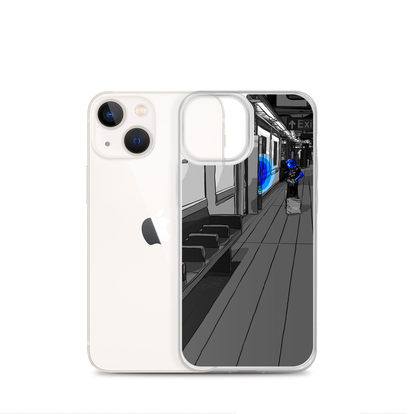 Columbus Circle Subway NYC Clear Case for iPhone®