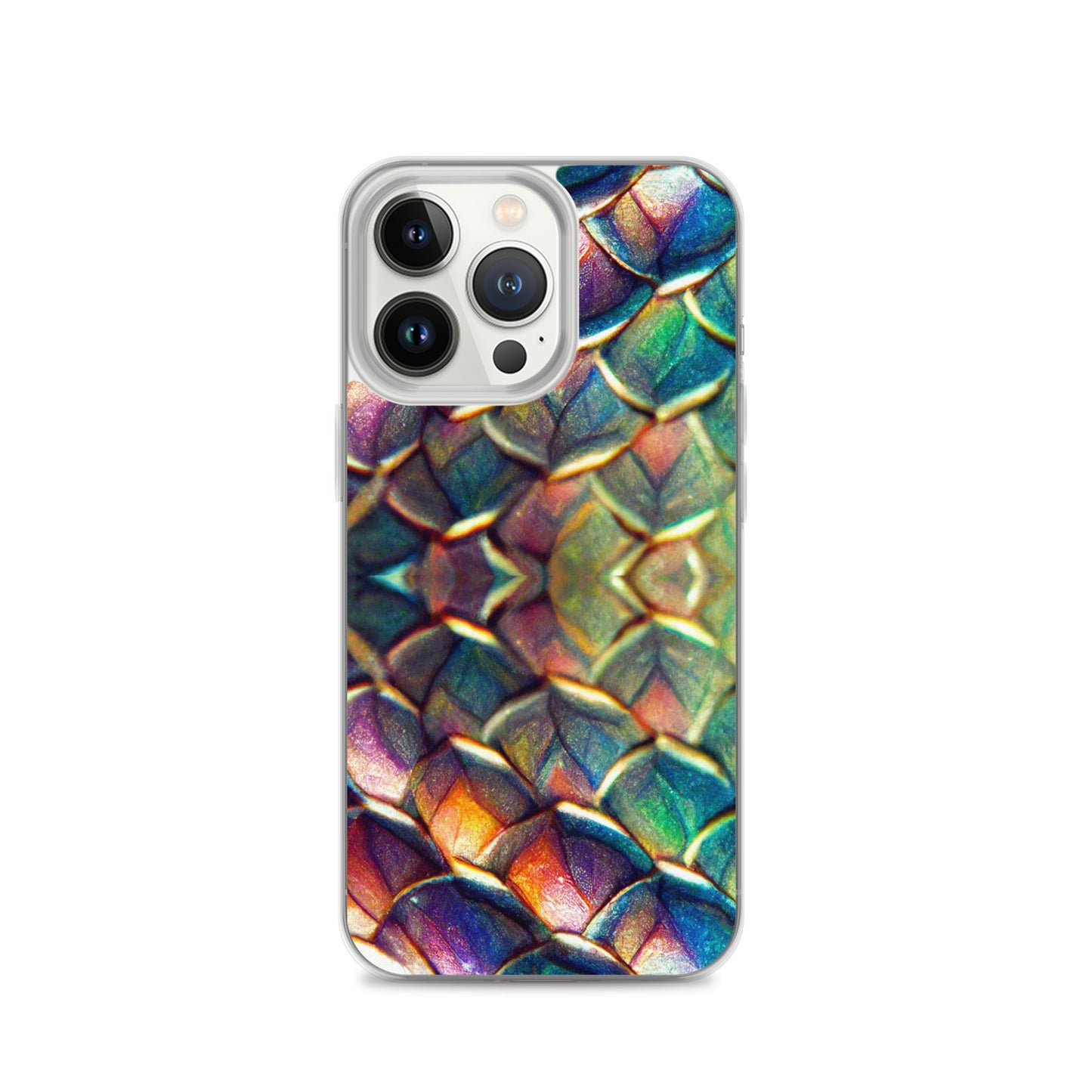 Margonithia, the Glittering Rainbow Sovereign on Clear Case for iPhone®