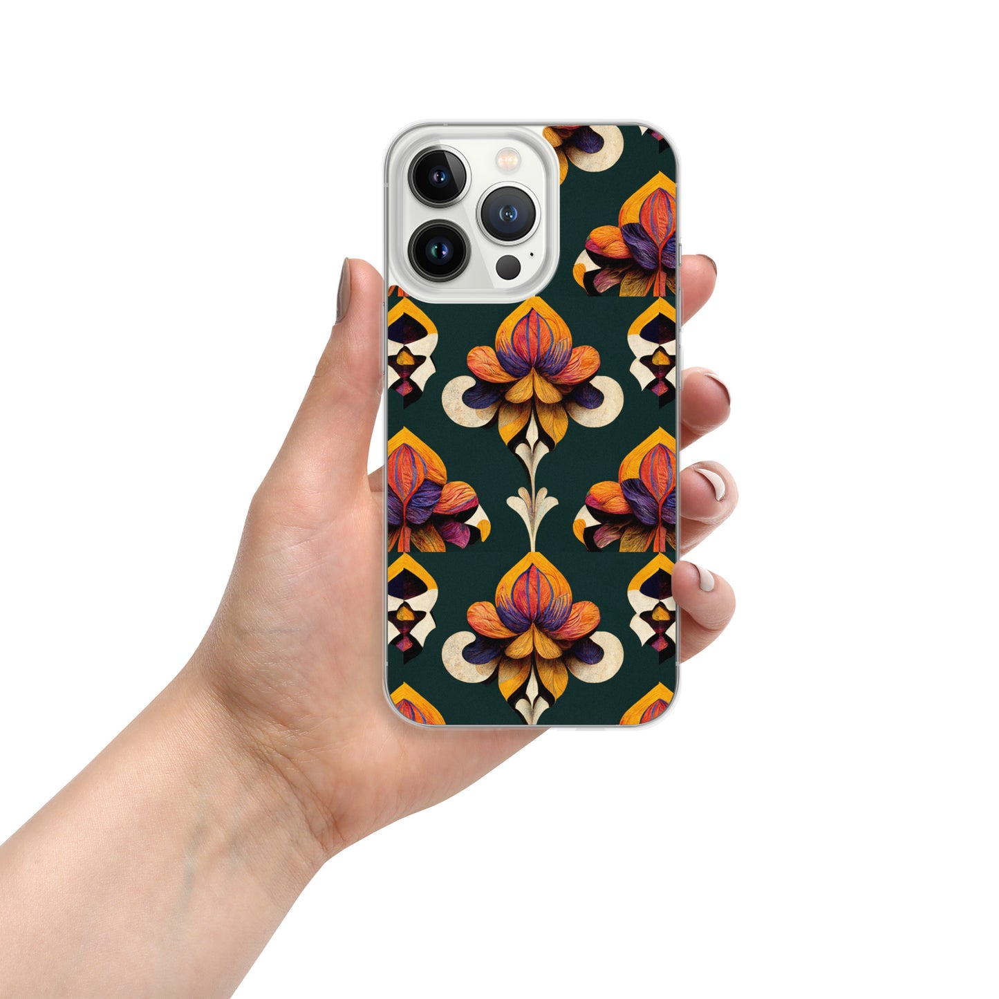 Taza’s Radiant Petals Clear Case for iPhone®