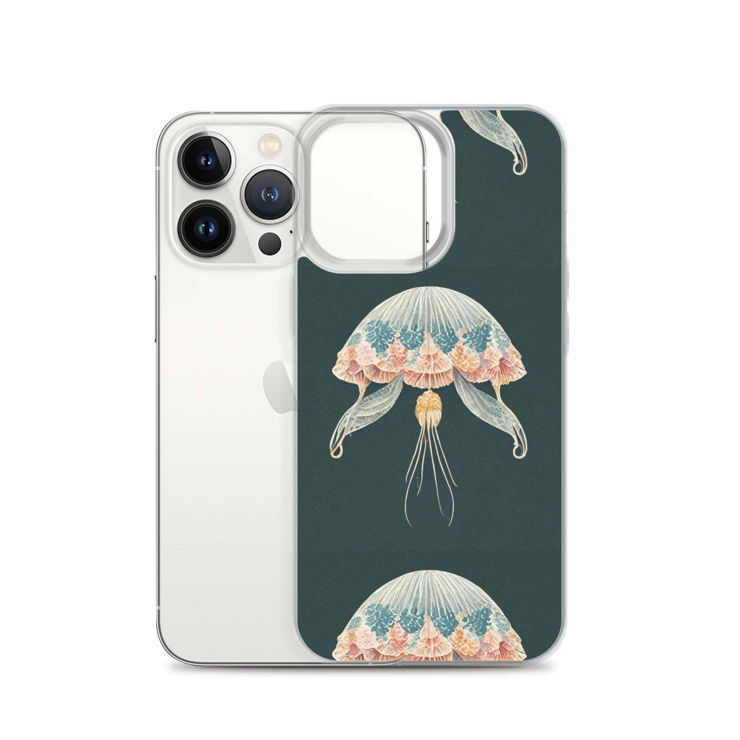 Aquatic Elegance Clear Case for iPhone®