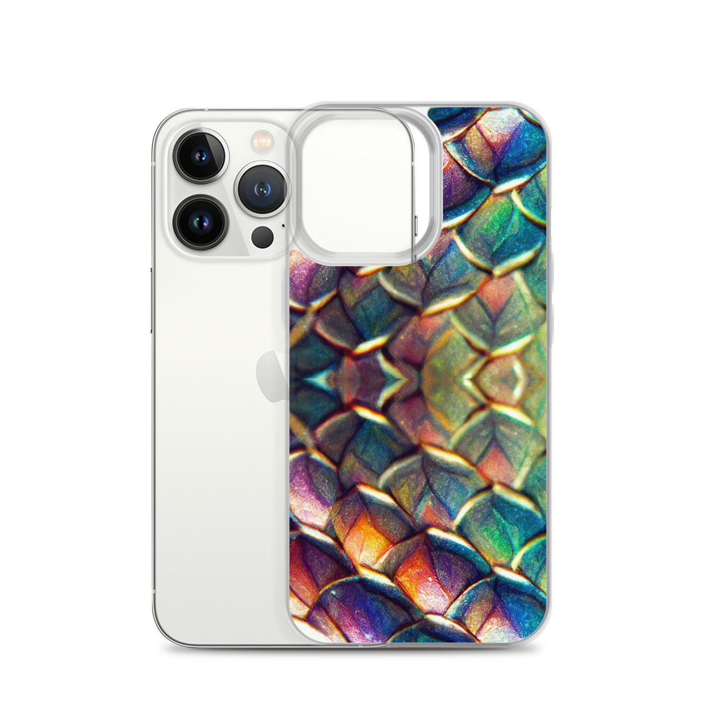 Margonithia, the Glittering Rainbow Sovereign on Clear Case for iPhone®