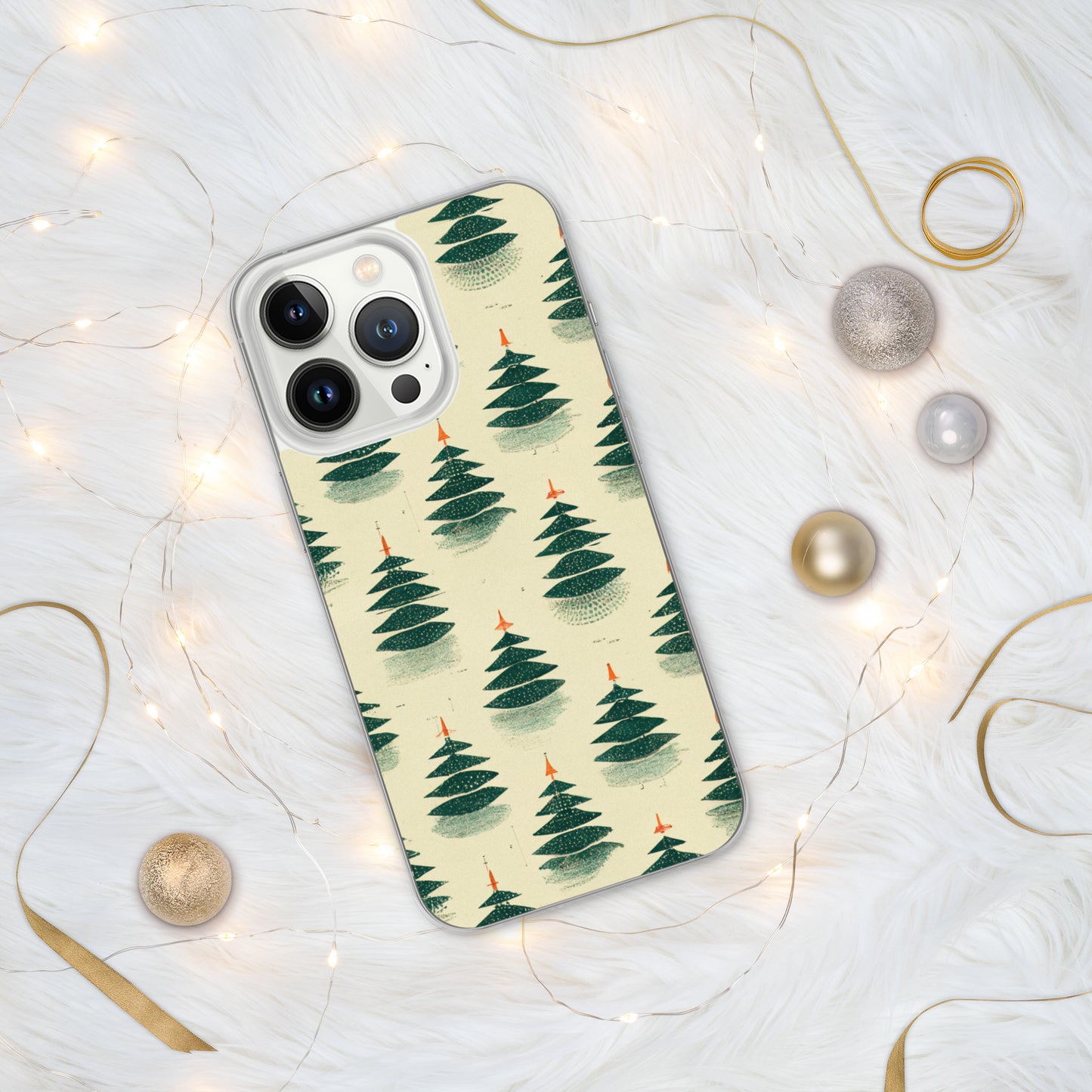 Merry Pine Parade Clear Case for iPhone®