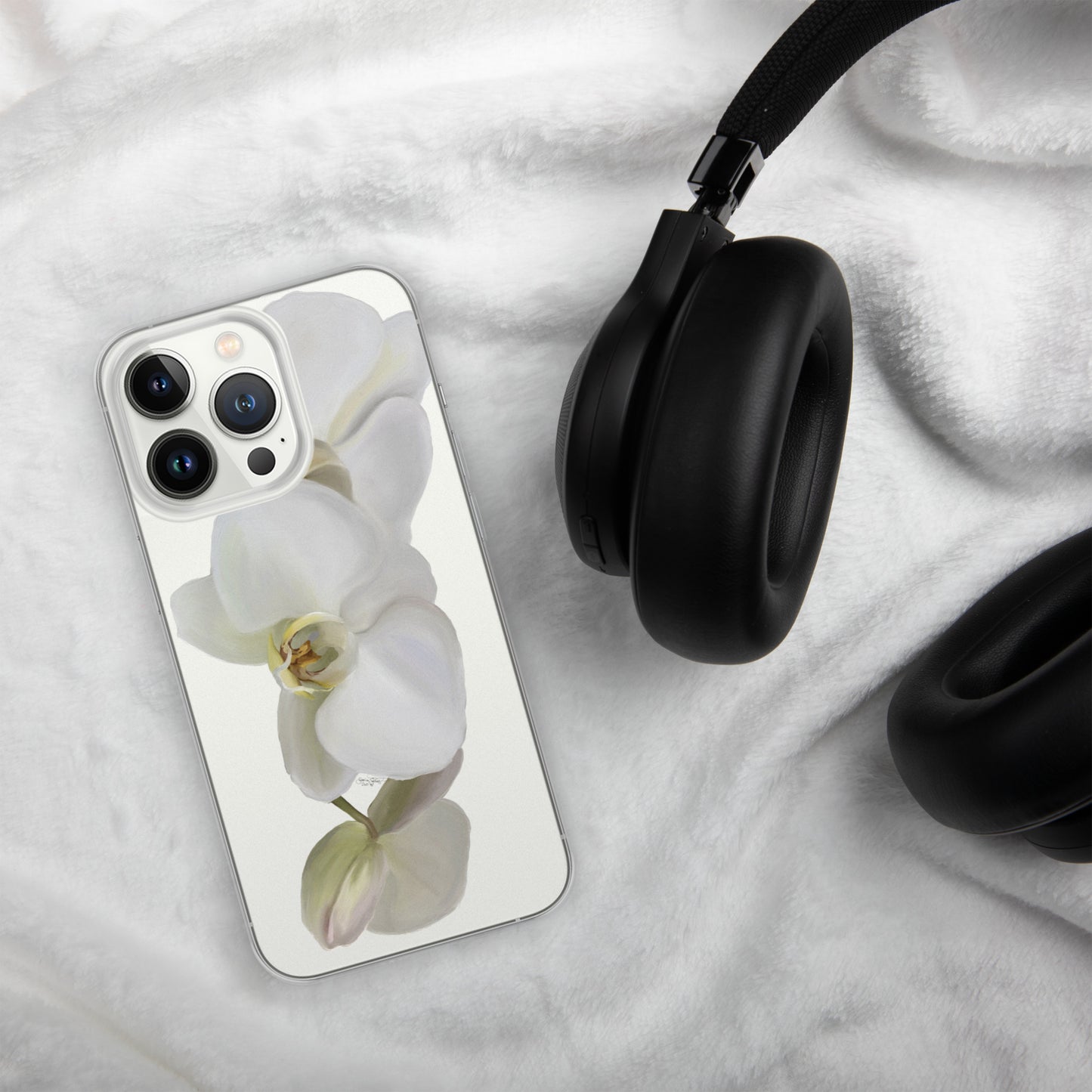 Casper’s Orchid on Clear Case for iPhone®