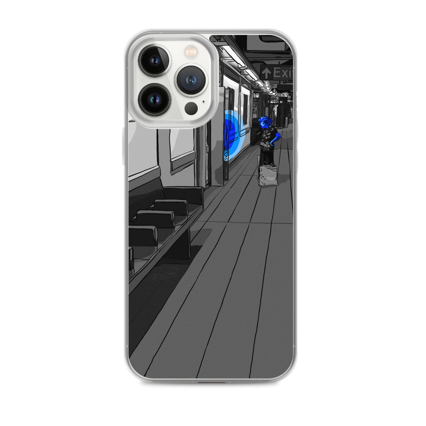 Columbus Circle Subway NYC Clear Case for iPhone®