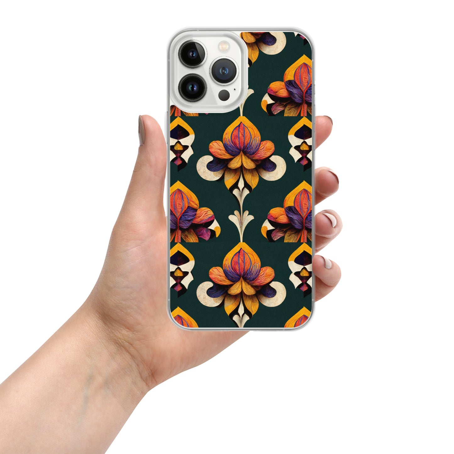 Taza’s Radiant Petals Clear Case for iPhone®