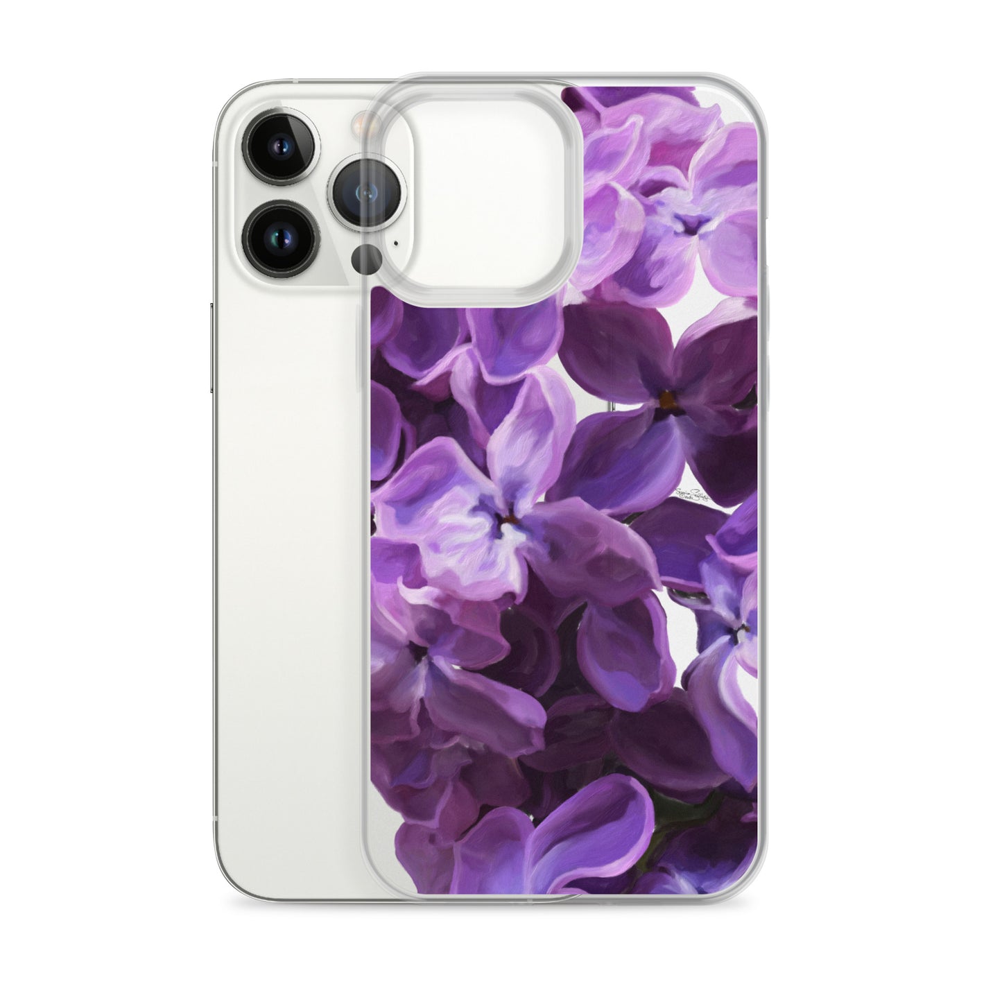 Jimmy’s Lilac on Clear Case for iPhone®