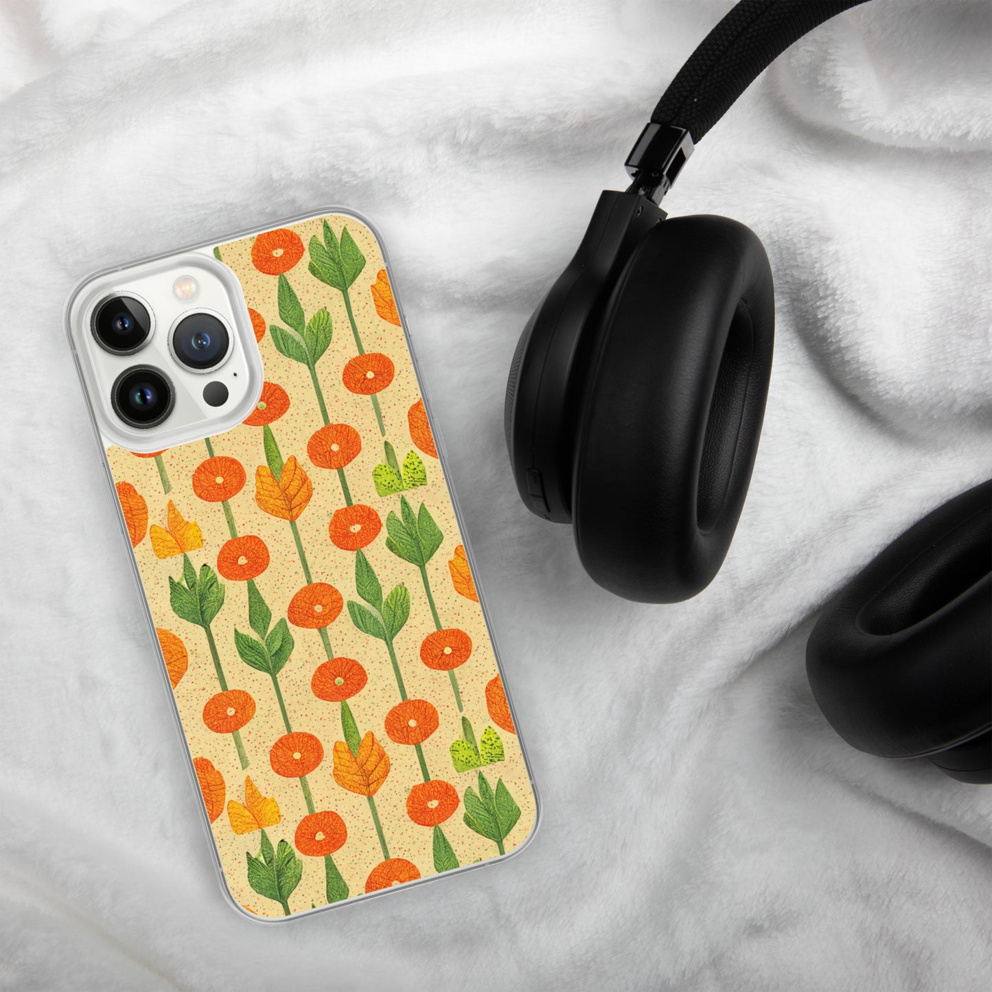 70’s Floral Fiesta Clear Case for iPhone®