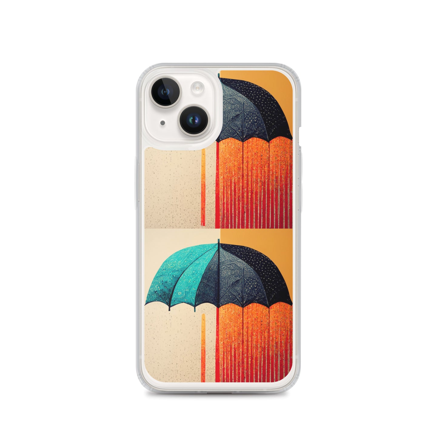 Colorful Coverings Clear Case for iPhone®