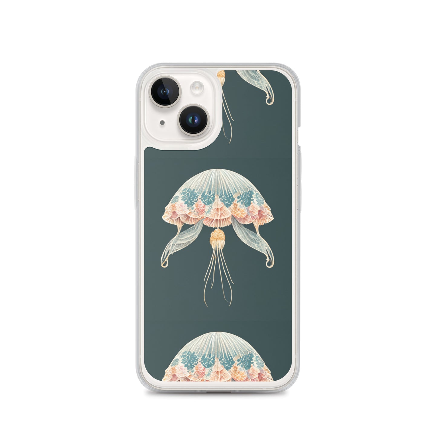 Aquatic Elegance Clear Case for iPhone®