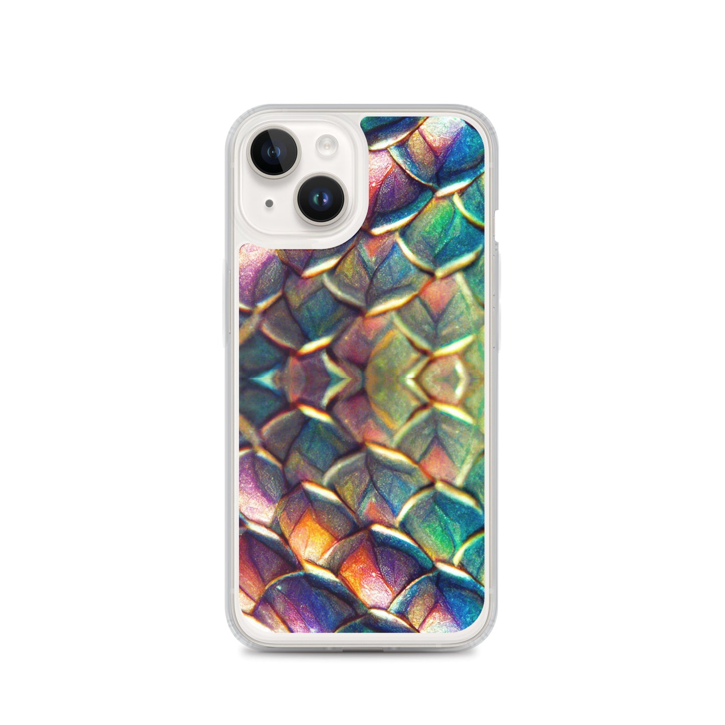 Margonithia, the Glittering Rainbow Sovereign on Clear Case for iPhone®