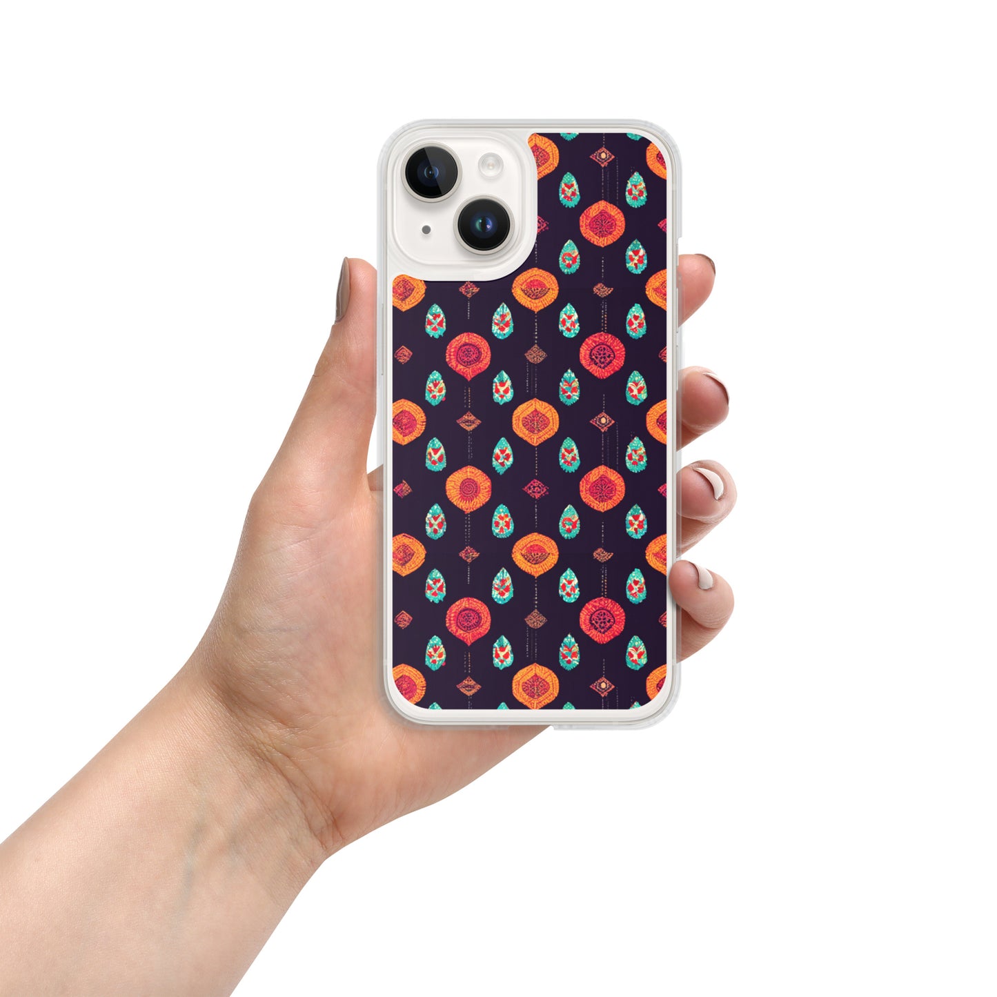 Free Spirited Flora Clear Case for iPhone®