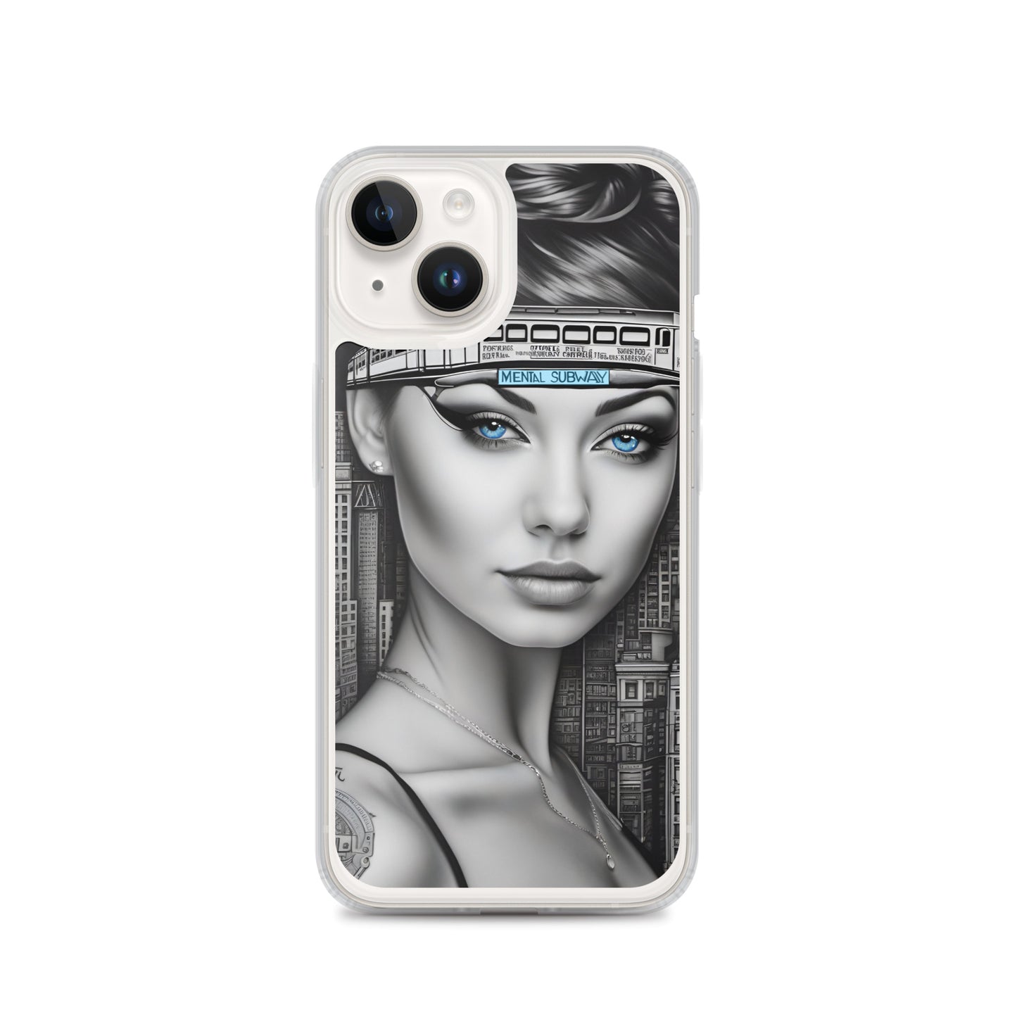 Riding the Mental Subway Clear Case for iPhone®