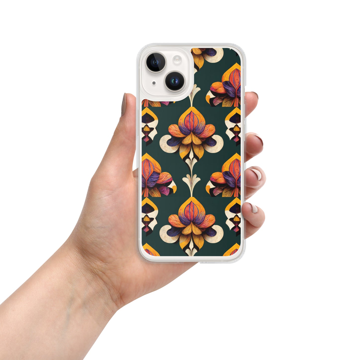 Taza’s Radiant Petals Clear Case for iPhone®